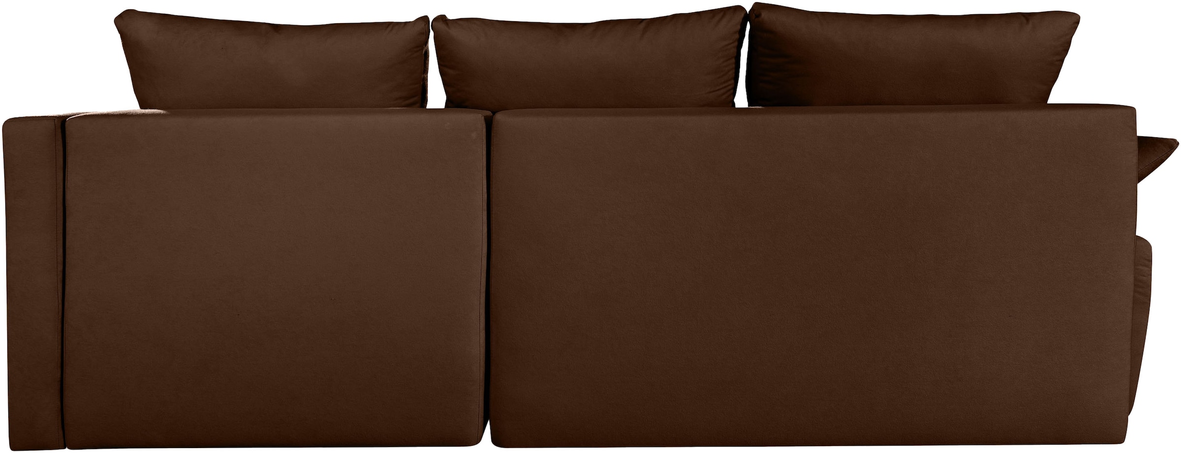 COLLECTION AB Ecksofa »Funtastic, Breite 213 cm« mit Schlaffunktion, Bettkasten, Armverstellung und Bonnelfederkern