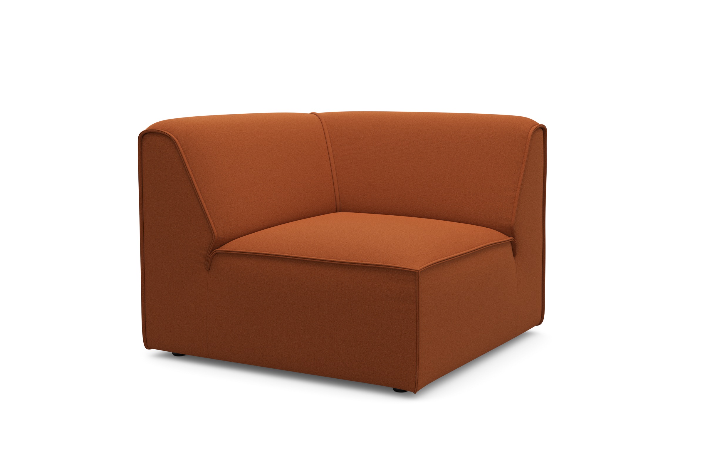 RAUM.ID Sofa-Eckelement »Merid, Sofaelement, Maße B/T/H: 97/97/46 cm«, als Modul oder separat verwendbar, für individuelle Zusammenstellung