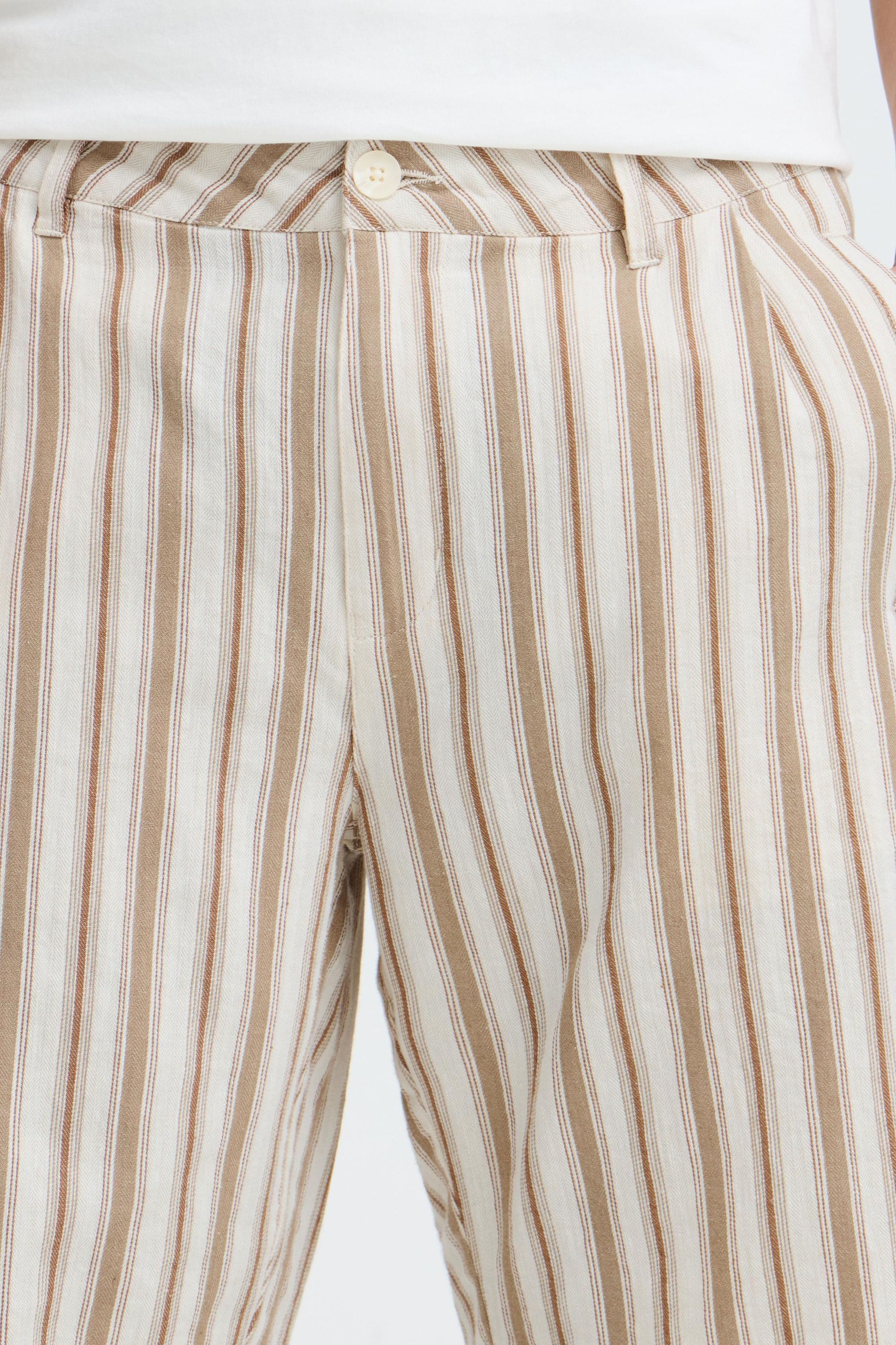Blend Leinenhose »Leinenhose BHMaddox Linen Mix Striped«