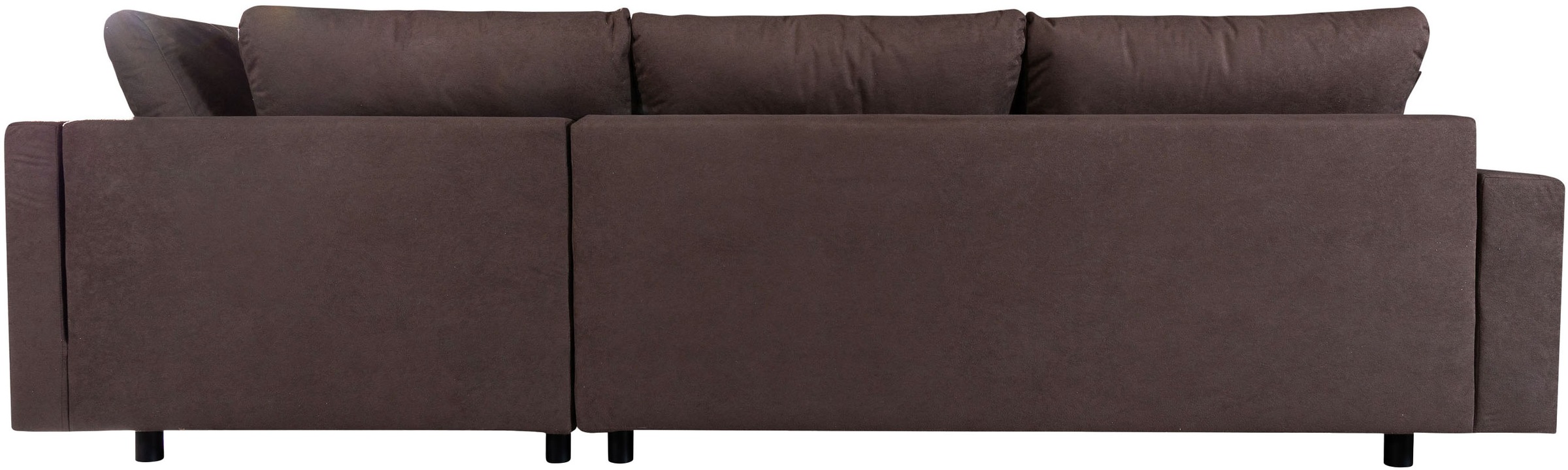 COLLECTION AB Ecksofa »Toni L-Form 274 cm« Set: Sofa & Hocker, 2 Zierkissen, Bonell-Federkern