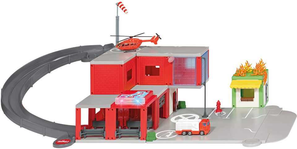Siku Spiel-Feuerwehrwache »SIKU World (5508)«, mit Licht & Sound kaufen