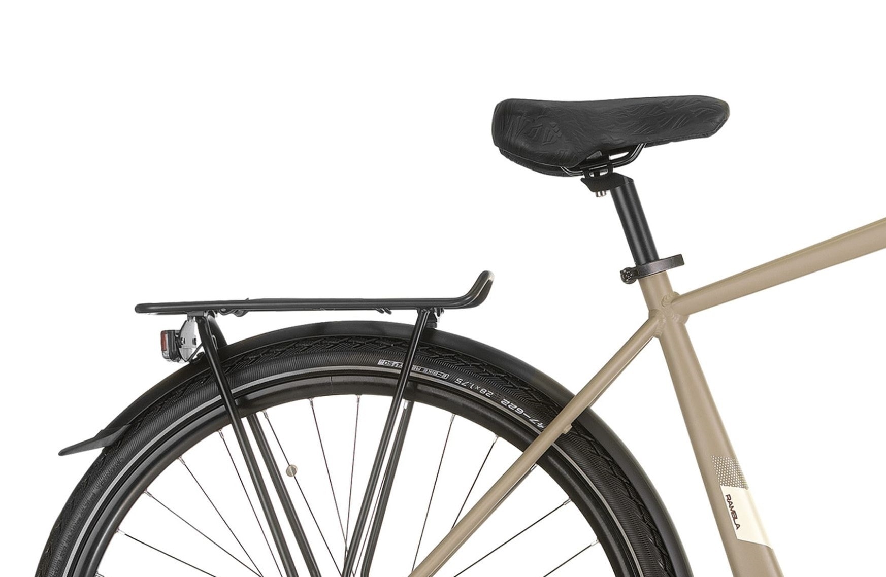 MBM E-Bike »Elektro-Citybike 28 Zoll RAMBLA SPORT Man, sabbia«