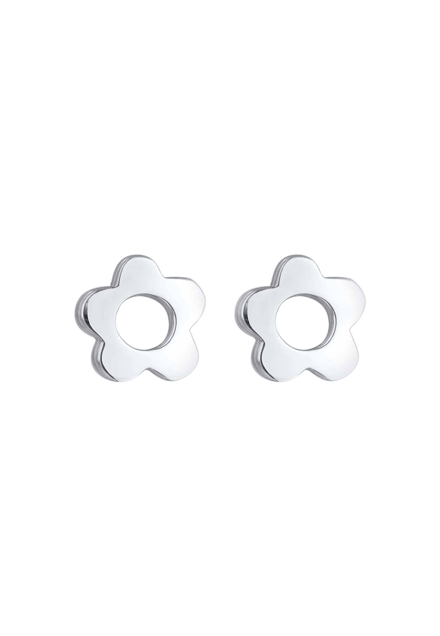 Elli Paar Ohrstecker »Ohrringe Kinder Blume Blüte Flower 925 Silber«