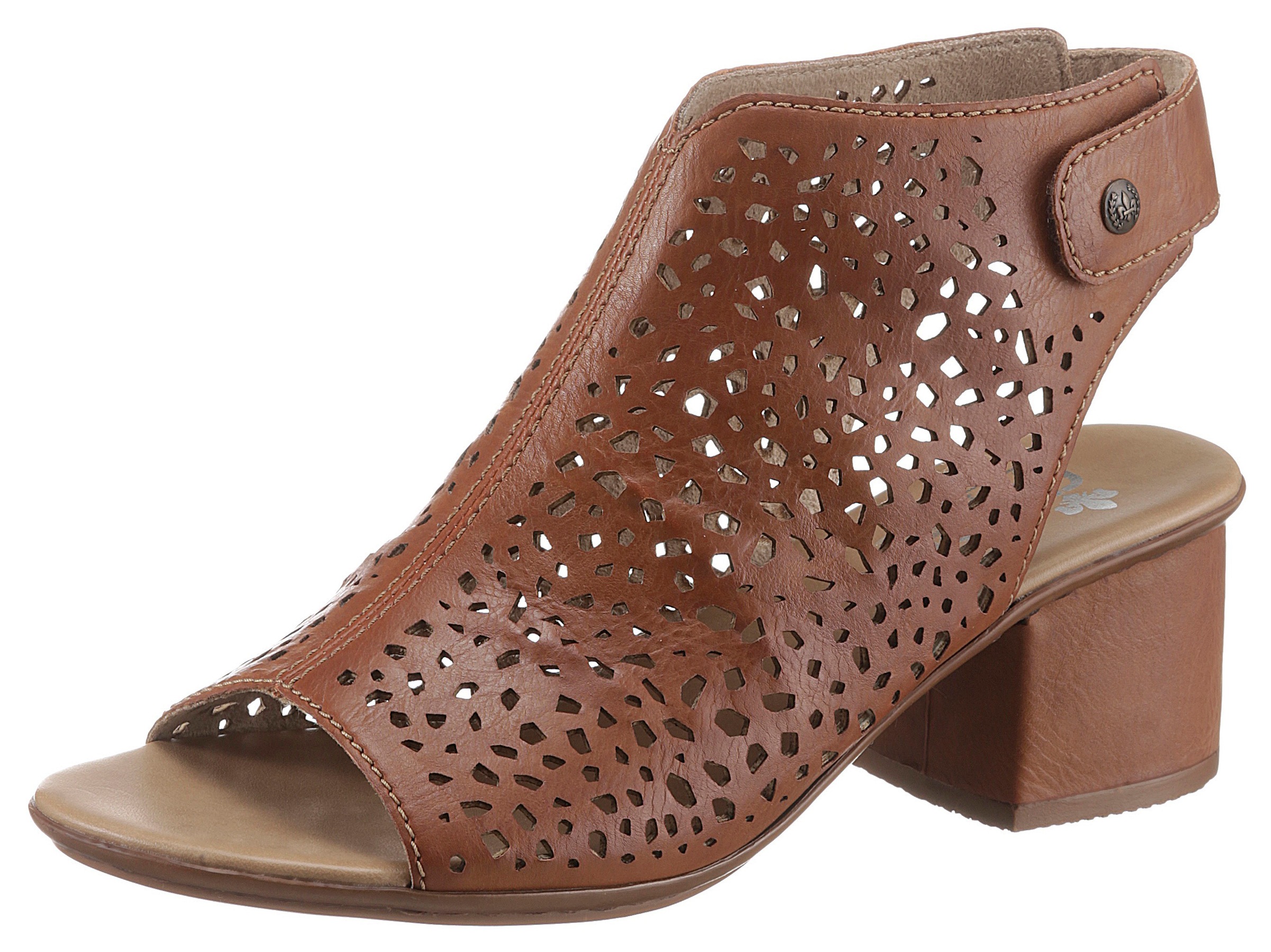 Rieker Sandalette, mit perforiertem Obermaterial