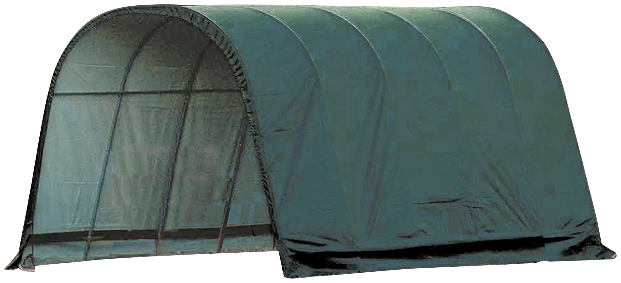 Foliengerätehaus »Weidezelt, Zeltgarage, Run-In-Shed«, Grün, 610x400x300 cm