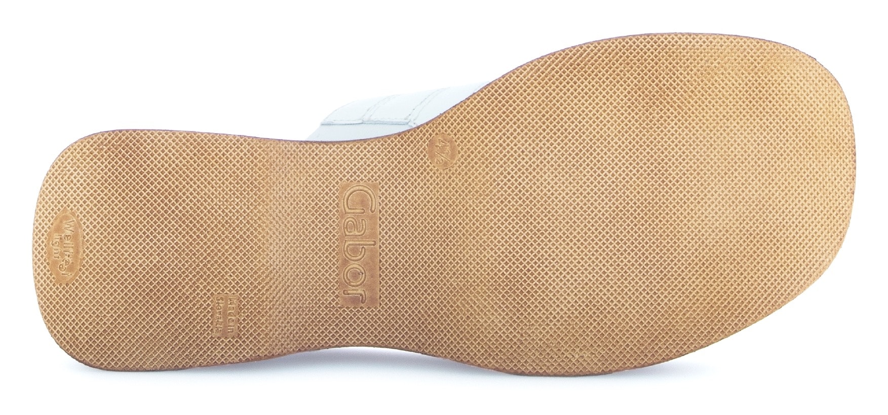Gabor Pantolette, Keilabsatz, Sommerschuh, Best Fitting für eine komfortable Passform