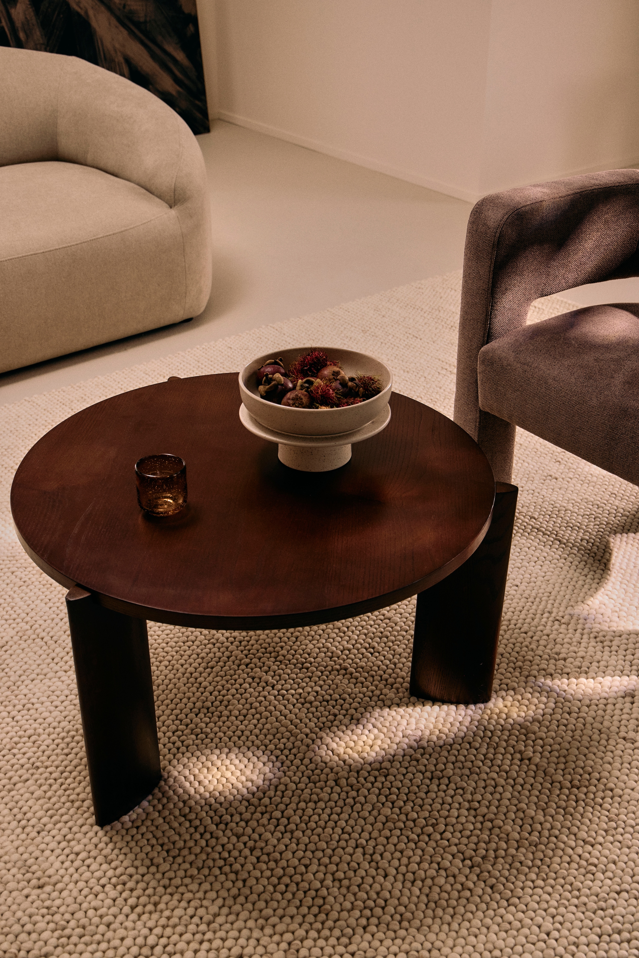 LeGer Home by Lena Gercke Couchtisch »Gelsa«, Vielseitig einsetzbar, gefertigt aus edlem Eschenholz, Breite 85 cm
