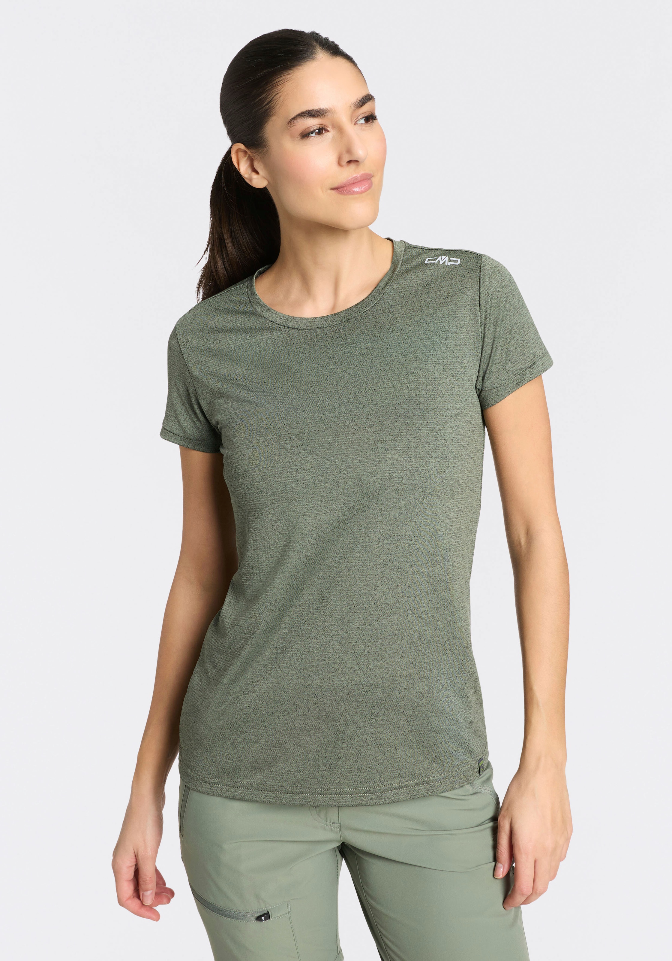 CMP Funktionsshirt sportliche Passform, für Wandern und Outdoor-Aktivitäten