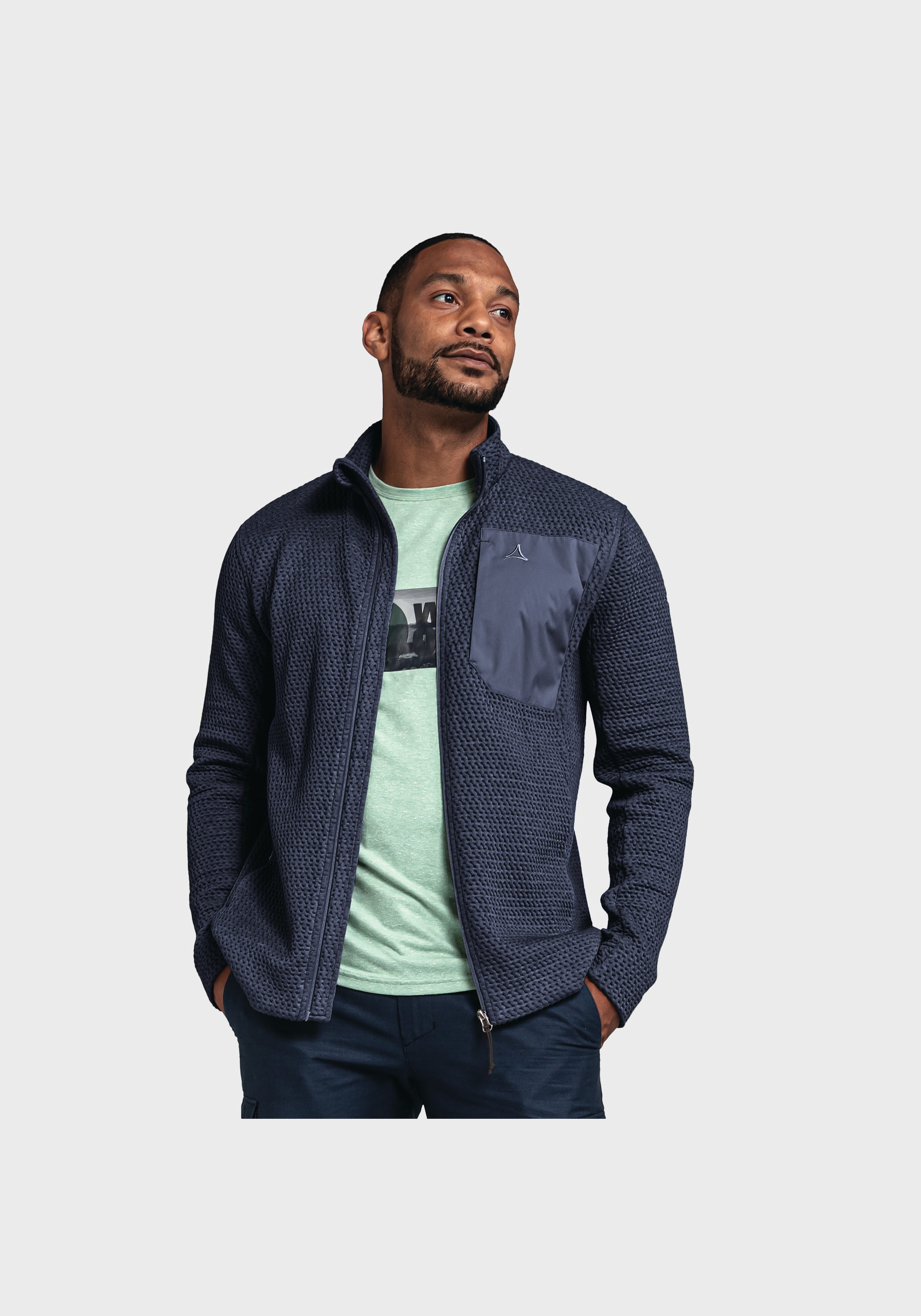 Schöffel Fleecejacke »Fleece Jacket Genua M«, ohne Kapuze