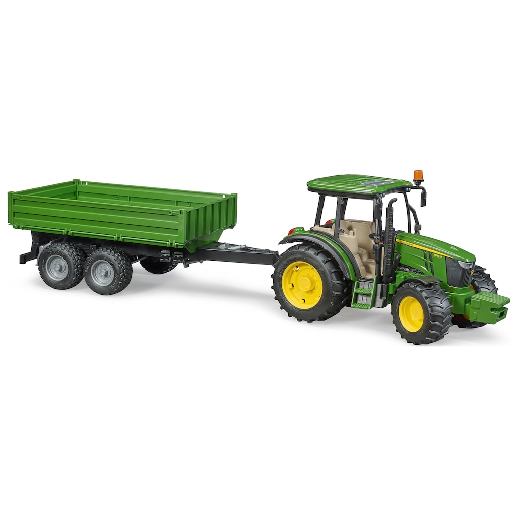 Bruder® Spielzeug-Traktor »John Deere 5115M mit Bordwandanhänger«