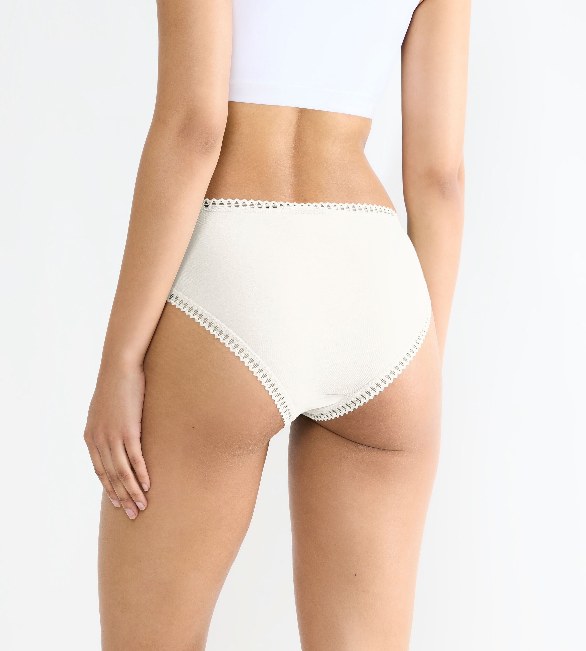 sloggi Slip »GO Crush High leg C3P« 3er Pack,  mit Spitzendetails