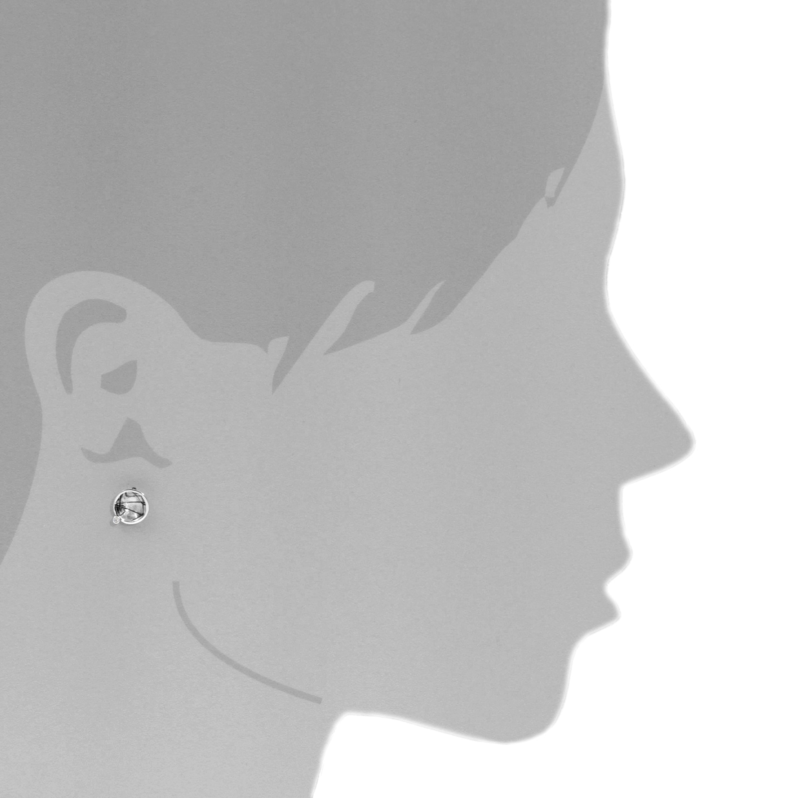 OSTSEE-SCHMUCK Paar Ohrstecker »- Runo - Sarah Vicenza - Silber 925/000 - Zirkonia«