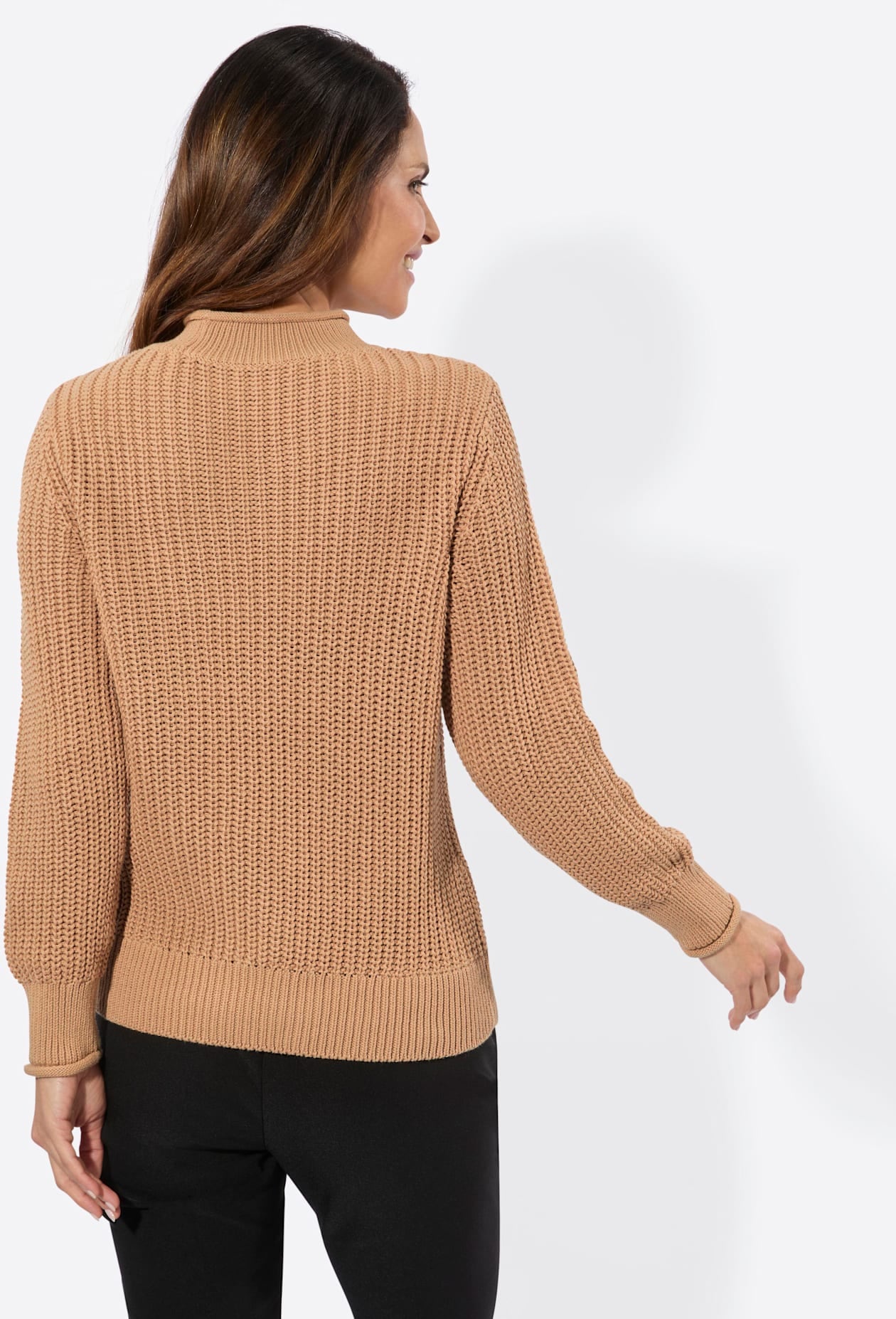 Inspirationen Stehkragenpullover »Stehkragen-Pullover«