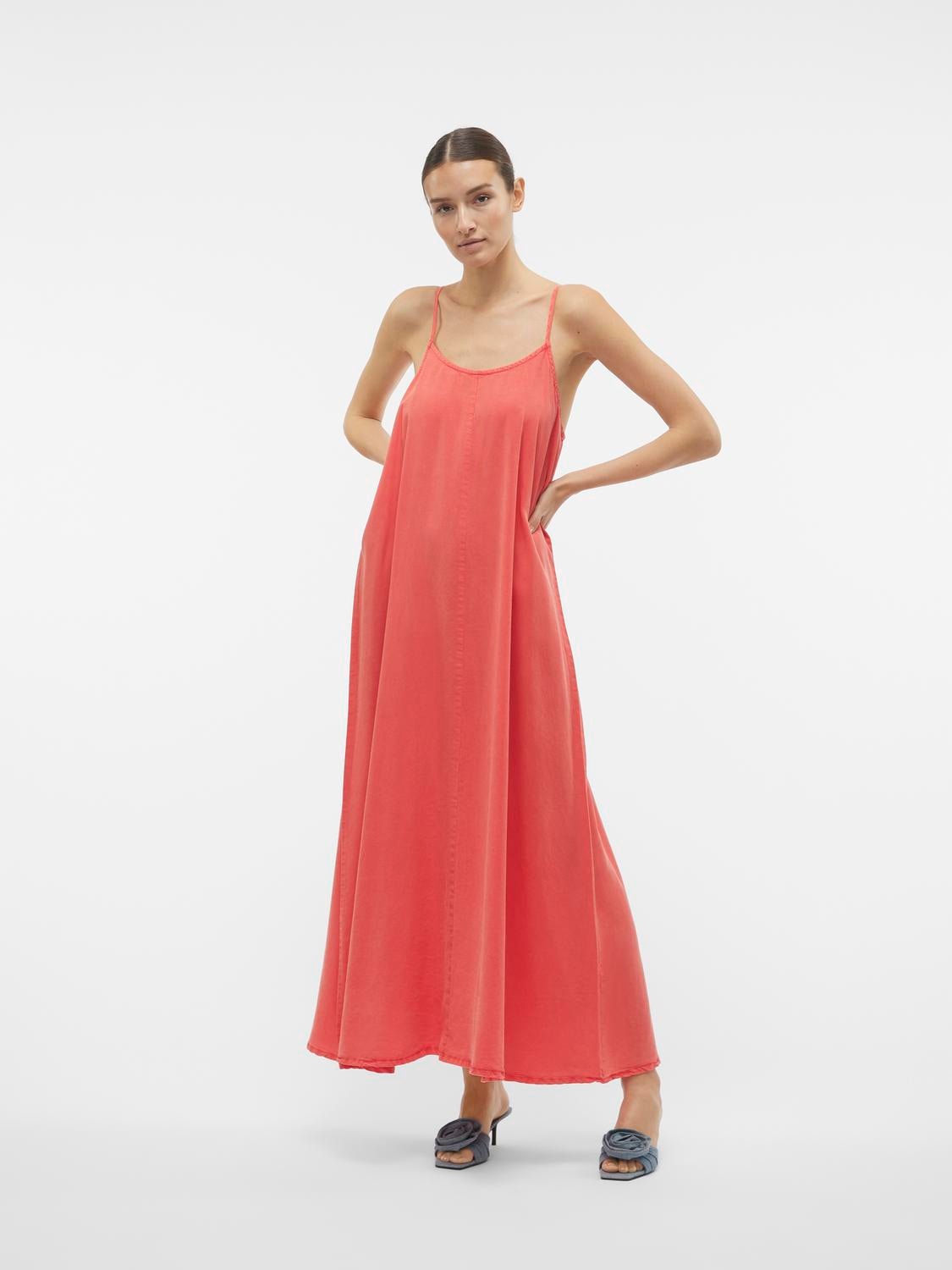 Vero Moda Maxikleid »VMHARPER SL STRAP MAXI DRESS GA«