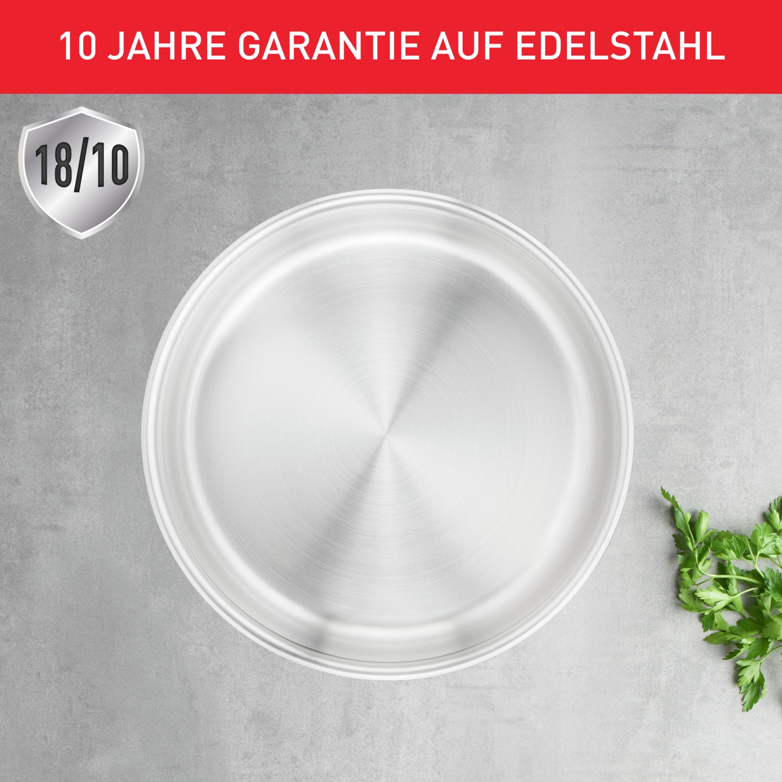 Tefal Topf-Set »L898S4 Ingenio Preference, Topfset Induktion, stapelbar, platzsparend«, Edelstahl, (Set, 4 tlg., je 1 Stielkasserolle Ø 16/18/20 cm, 1 abnehmbarer Griff), hochwertiger Edelstahl, für alle Herdarten geeignet