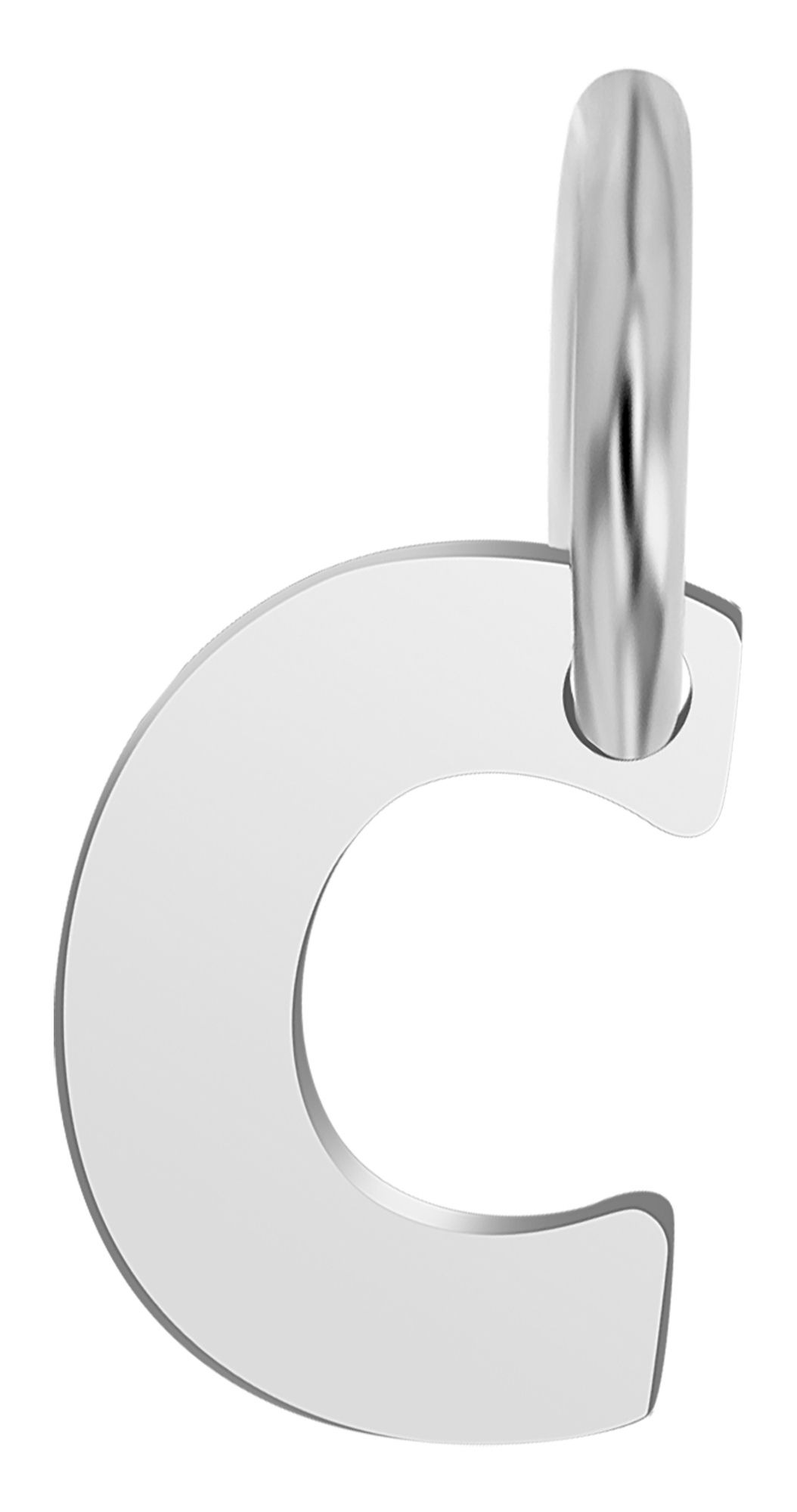 Adelia´s Buchstabenanhänger »Unisex Anhänger ¿ Buchstabe N Buchstabenanhänger aus 925 Silber«