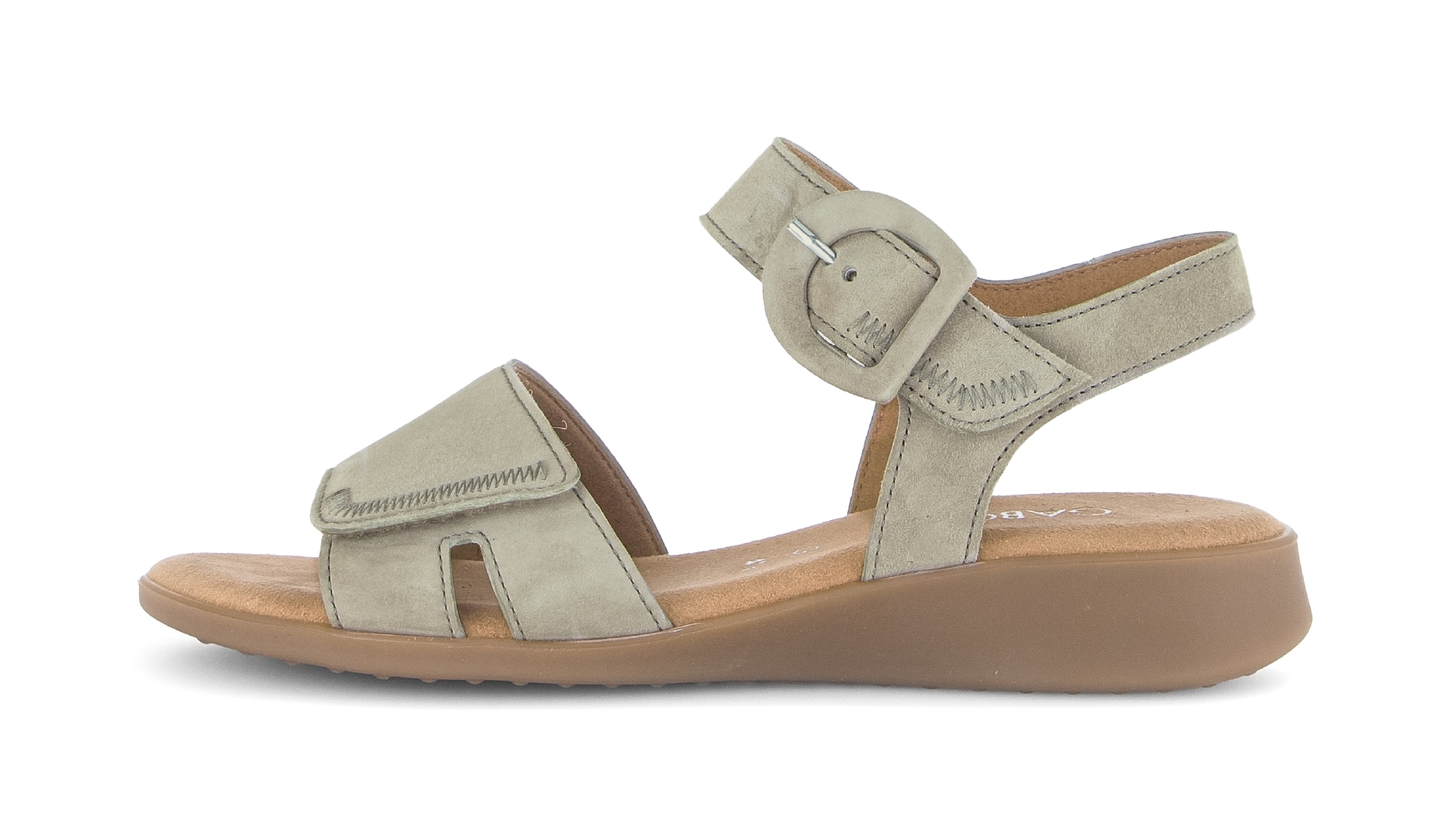 Gabor Keilsandalette »Rhodos«  Sommerschuh, Komfortschuh mit Klettverschlüssen, G-Weite