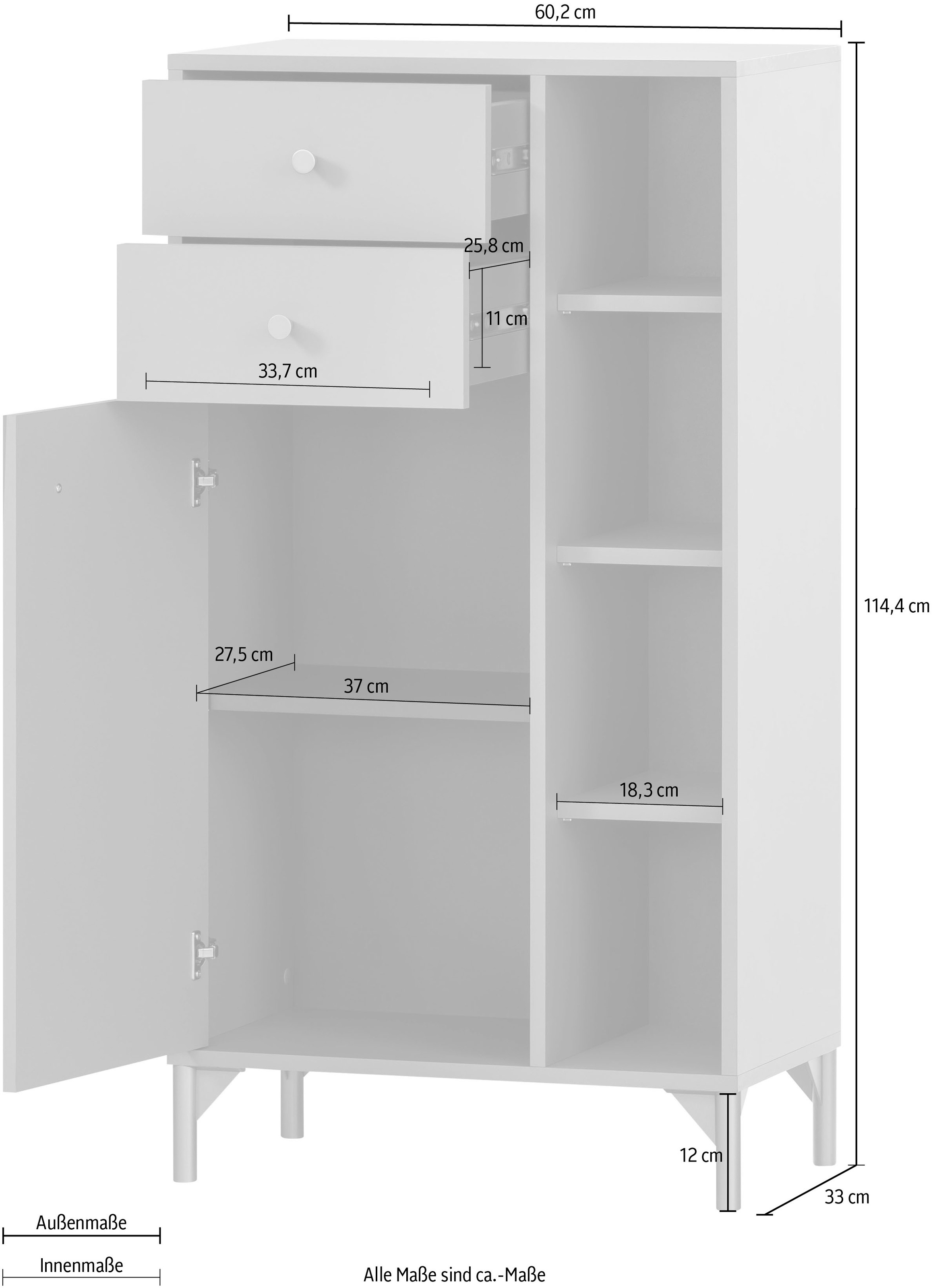 Schildmeyer Midischrank »Ando«
