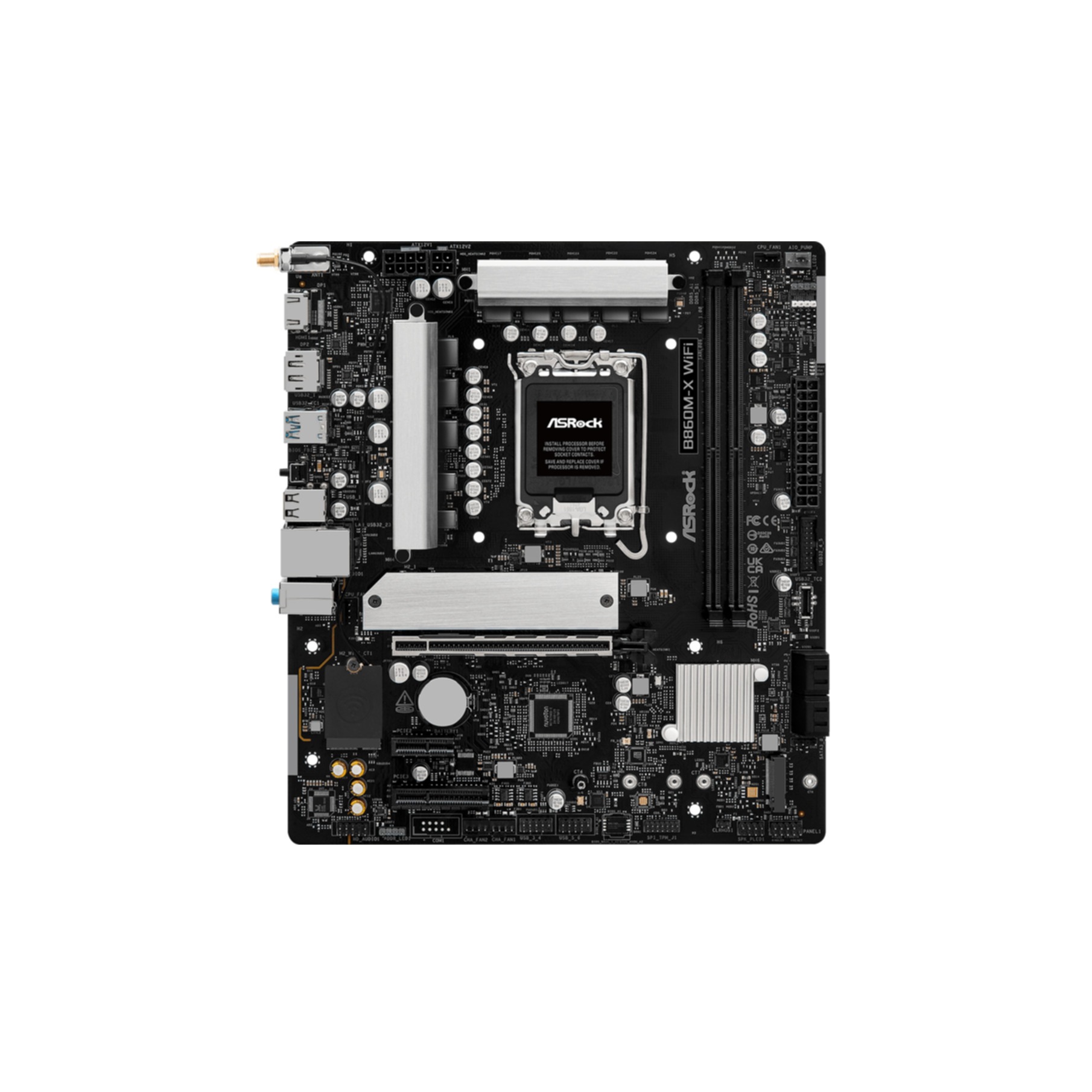 Asrock Mainboard »B860M-X WiFi«