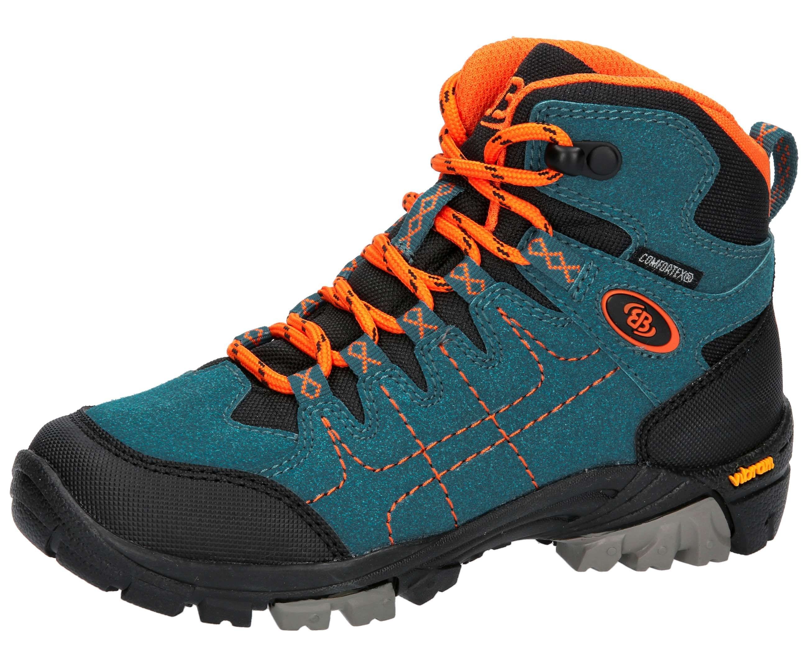 Brütting Mädchen Outdoorschuh »Outdoorstiefel Mount Shasta Kids Hi« in blau, Größe 31