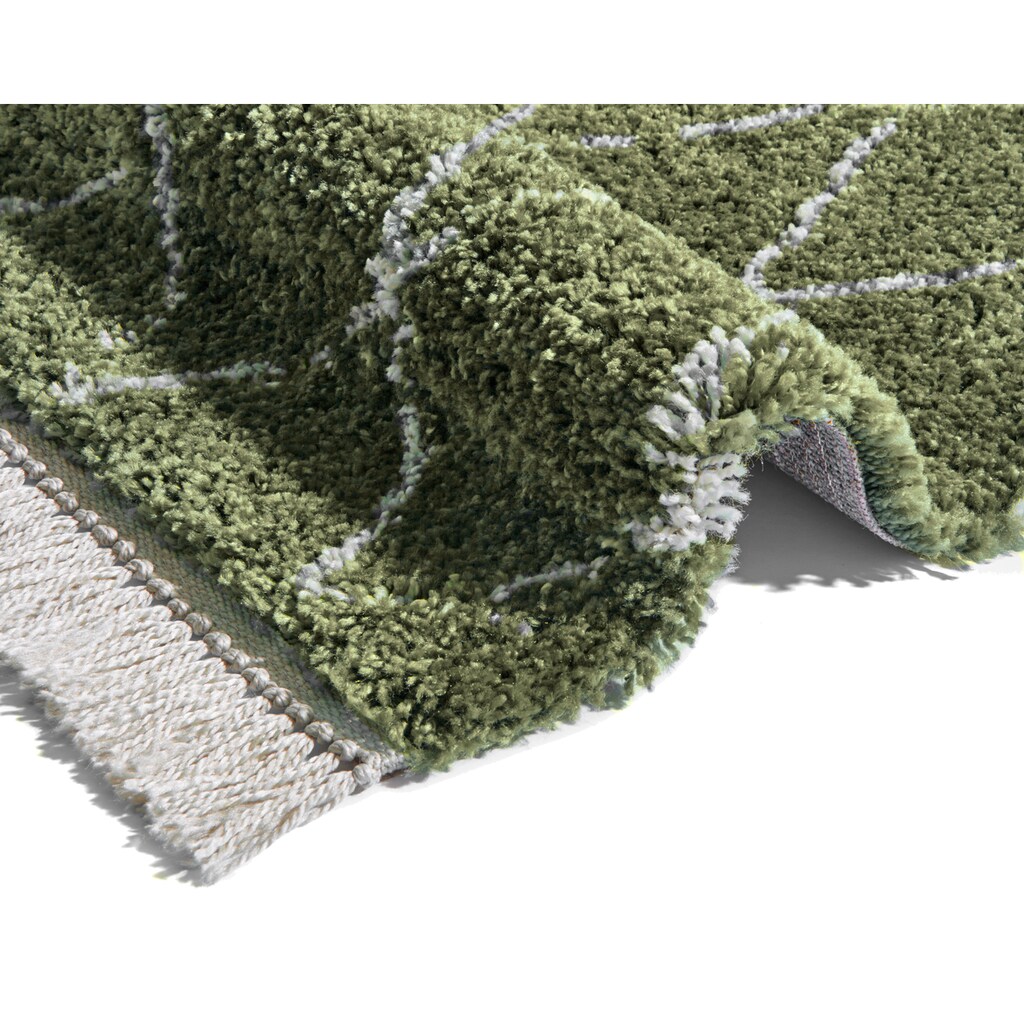 HANSE Home Hochflor-Teppich »Jade«, rechteckig