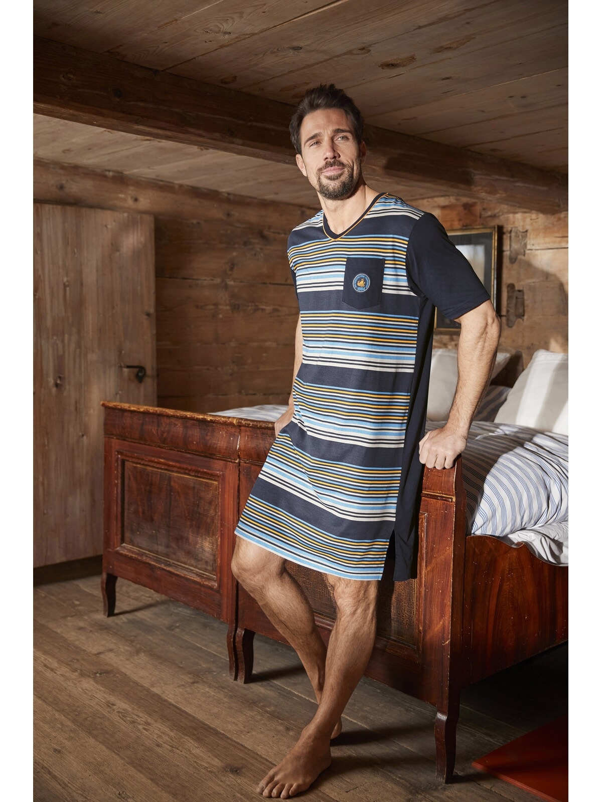 Jan Vanderstorm Pyjama »Nachthemd ANNSTEIN«