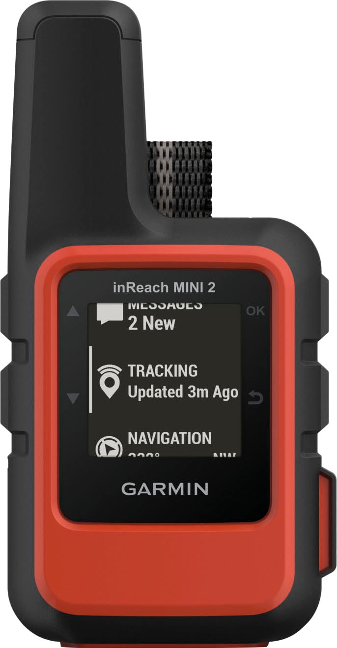 Garmin Outdoor-Navigationsgerät »Garmin inReach Mini 2 Black GPS EMEA«, TracBack-Routing-Funktion, Punkt-zu-Punkt-Navigation