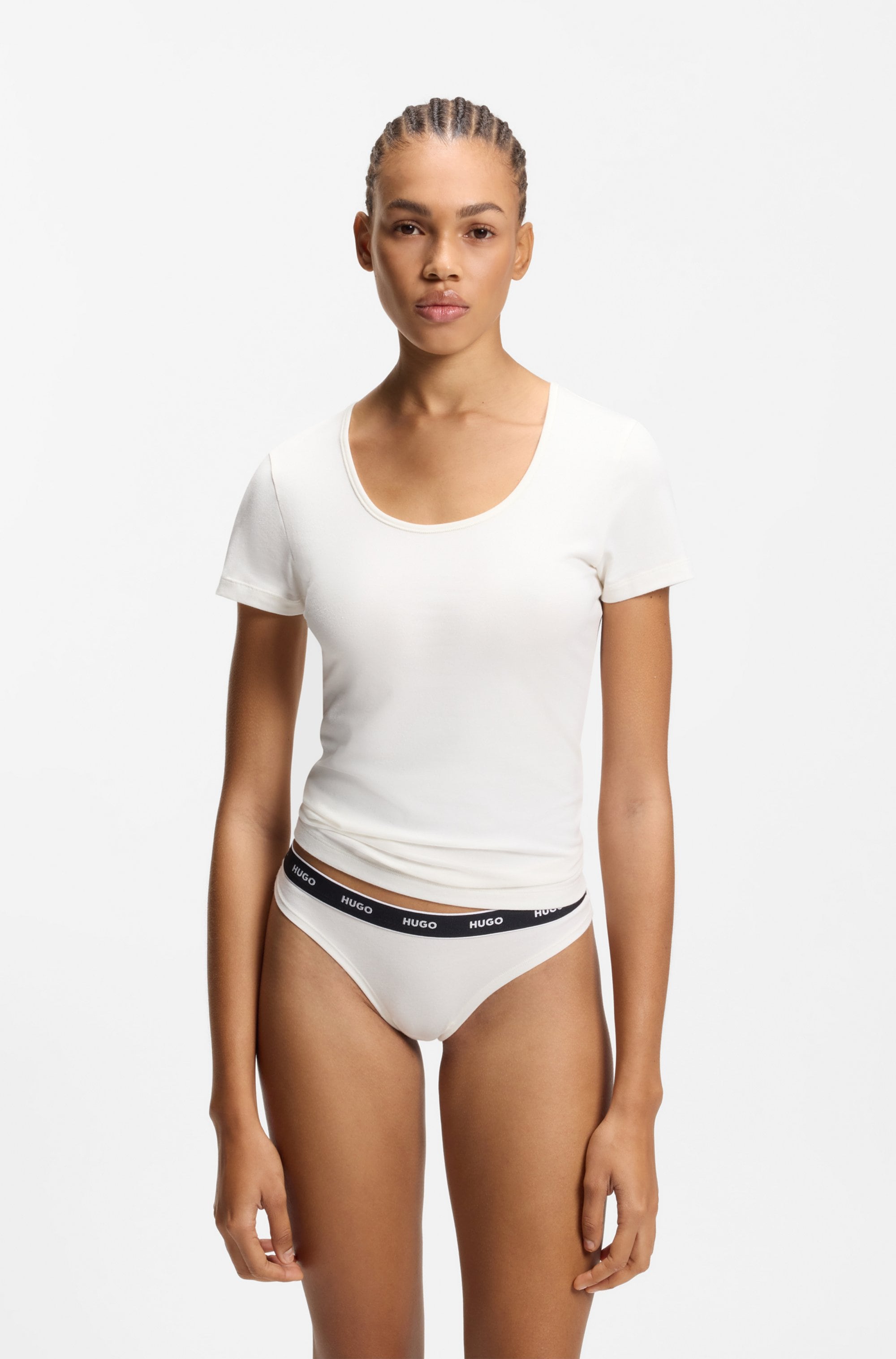 HUGO Underwear T-Shirt 2 Stk. regular fit, Rundhals