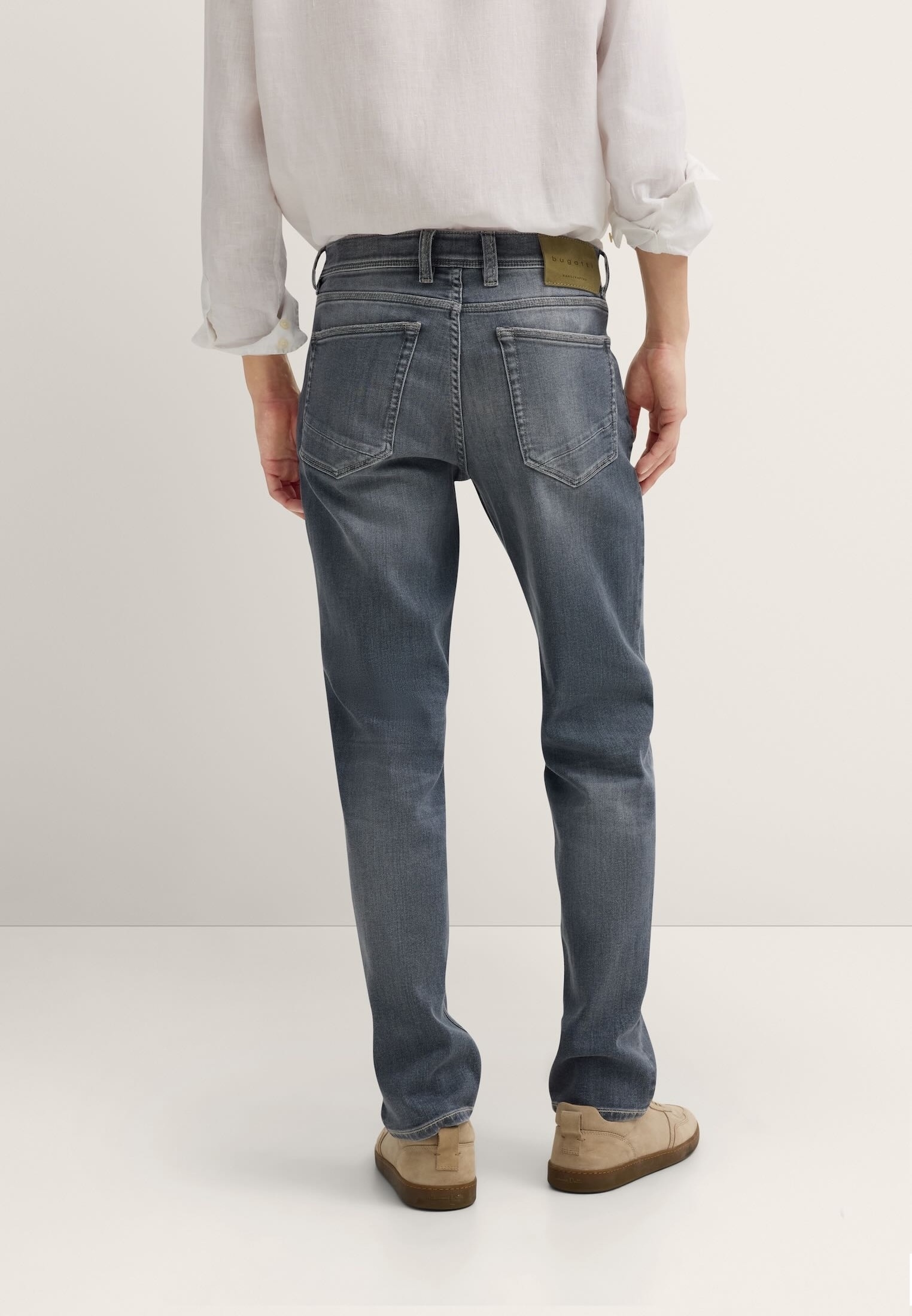 bugatti 5-Pocket-Jeans »Slim Fit« italian premium denim fabric