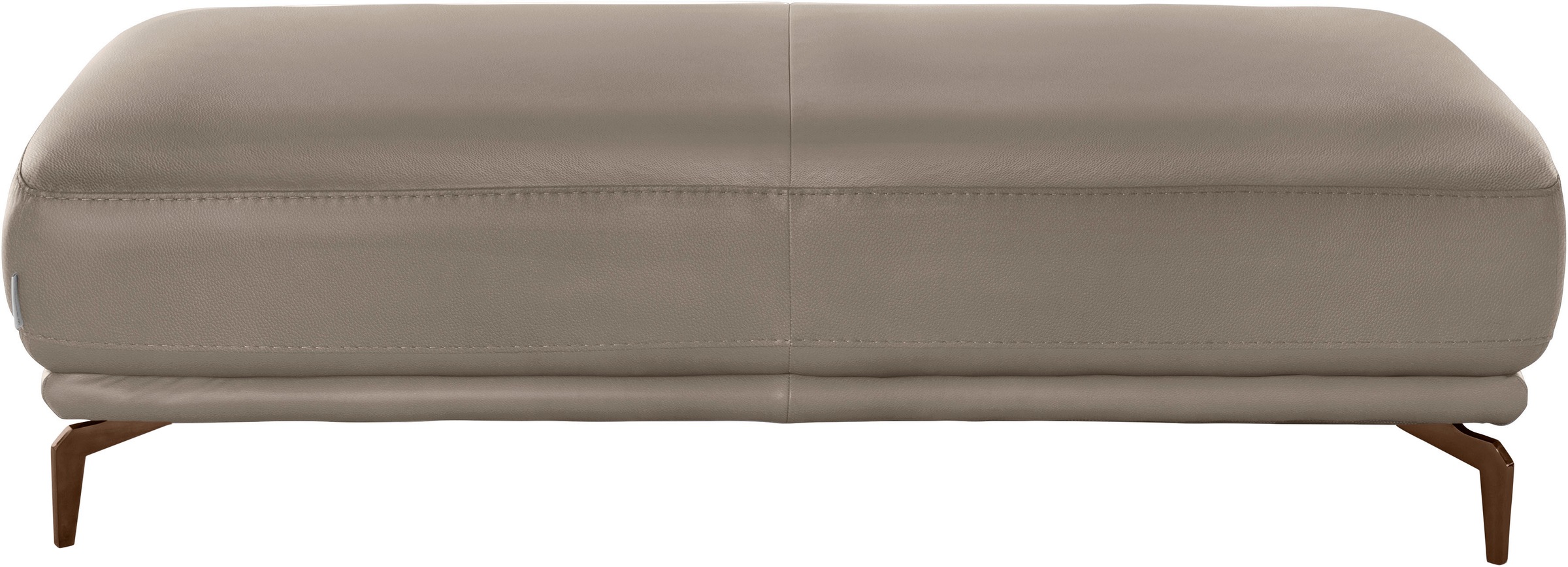 W.SCHILLIG Hocker »montanaa« mit Metallfüßen in Bronze pulverbeschichtet, Breite 141 cm
