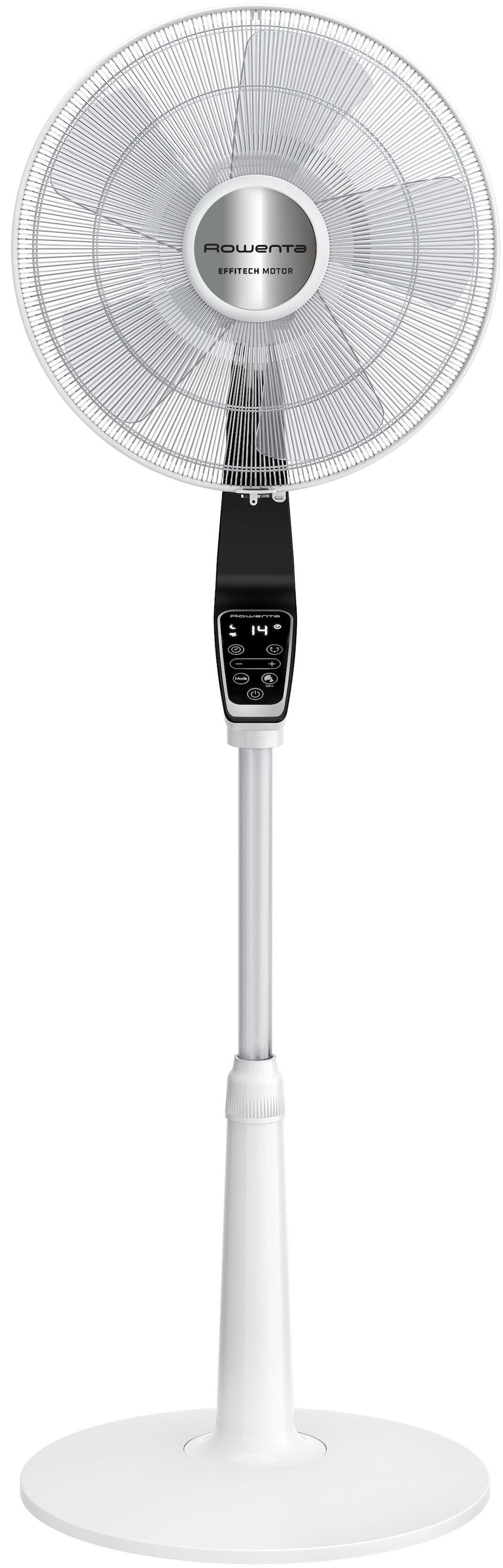 Rowenta Standventilator »VU5690 Turbo Silence Extreme«, 40 cm Durchmesser, 32 dB(A), 14 Geschwindigkeiten, Fernbedienung, digitaler 12 h Timer