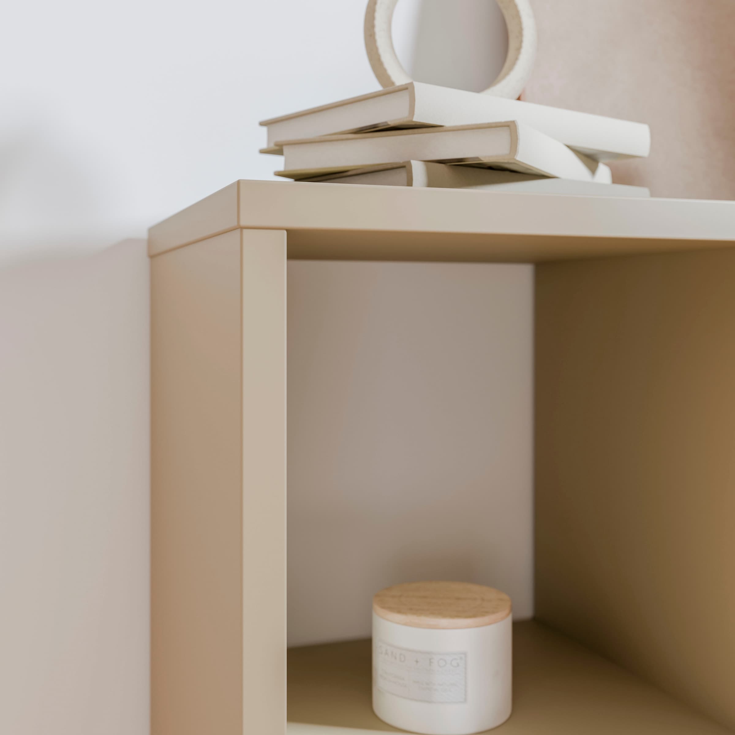 FORTE Standregal »Mauro« Fachgröße 33x33cm, 4 Fächer