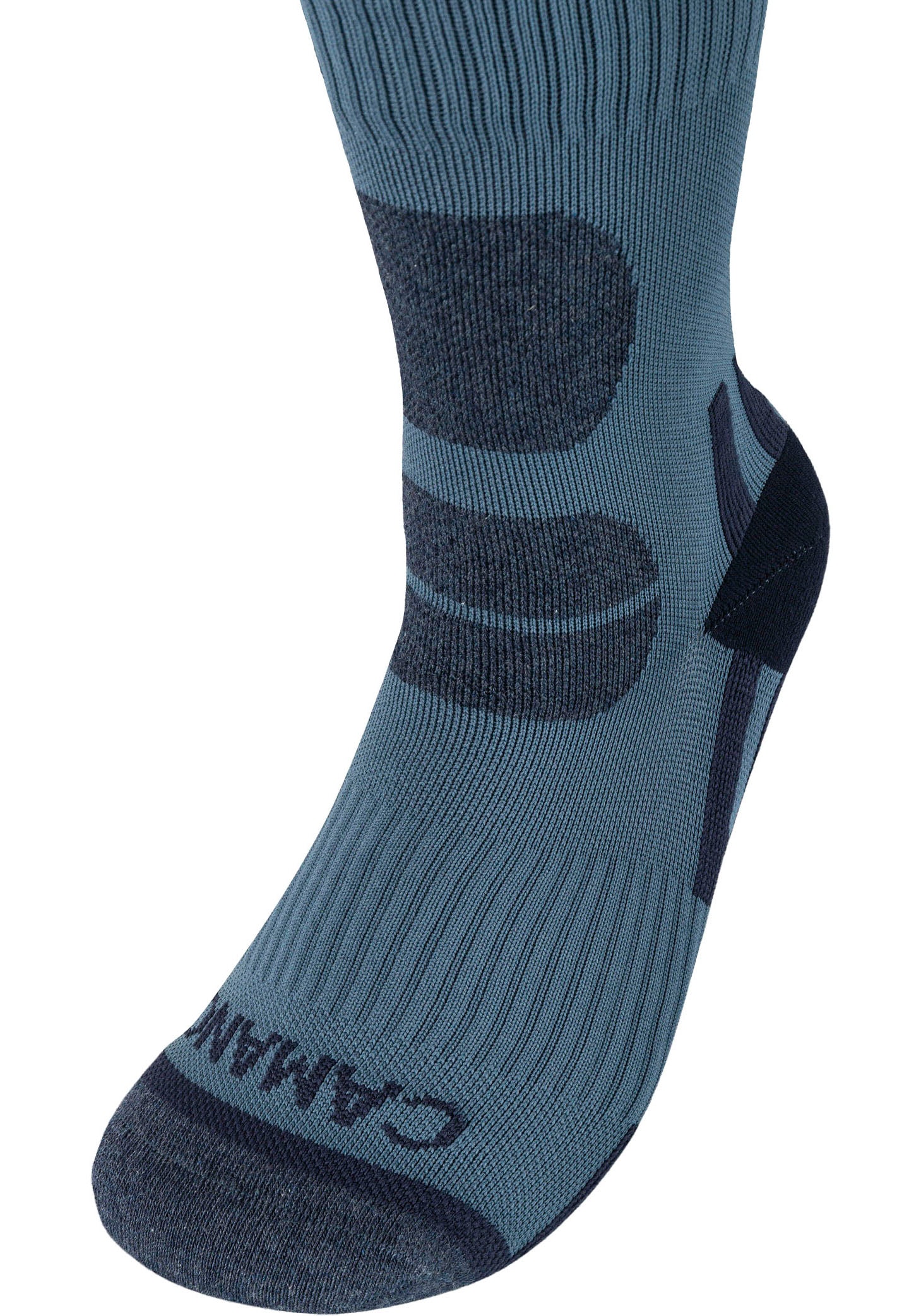 Camano Wandersocken »function«, (4er Pack), Funktionssocken, knöchelhalt anatomische Passform, Fußgewölbe-Stütze