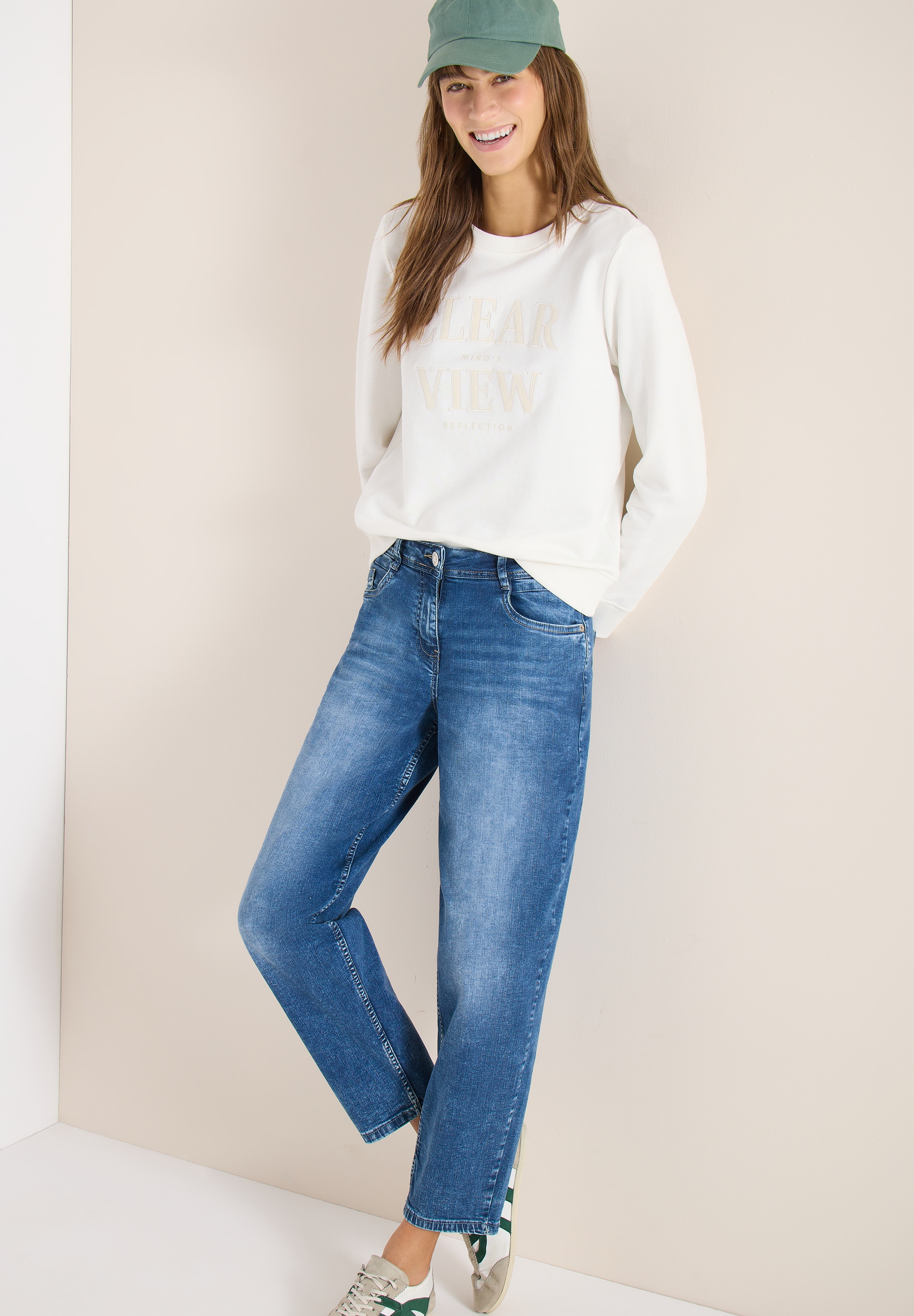 Cecil Loose-fit-Jeans »Style Scarlett« im Five-Pocket Style