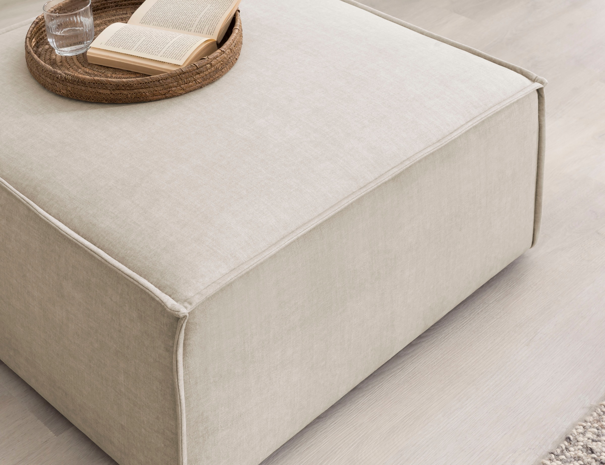 Home affaire Hocker »SHERWOOD«, passend zur Polster-Serie SHERWOOD