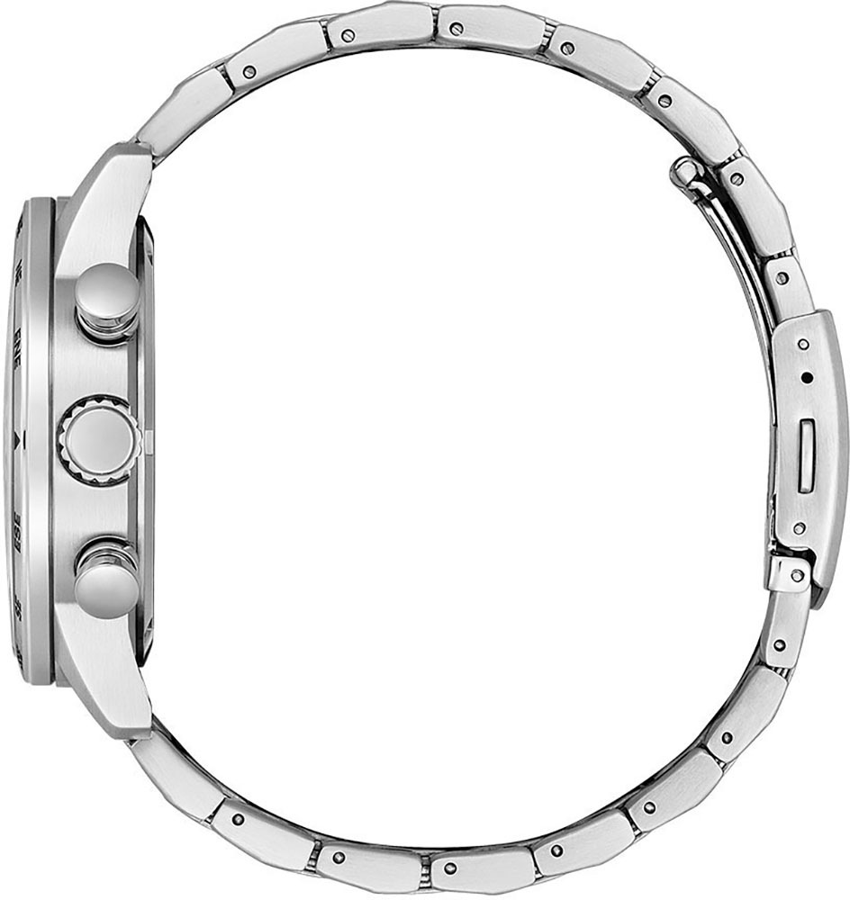 Citizen Chronograph, Armbanduhr, Herrenuhr, Solar, Stoppfunktion, Edelstahlarmband