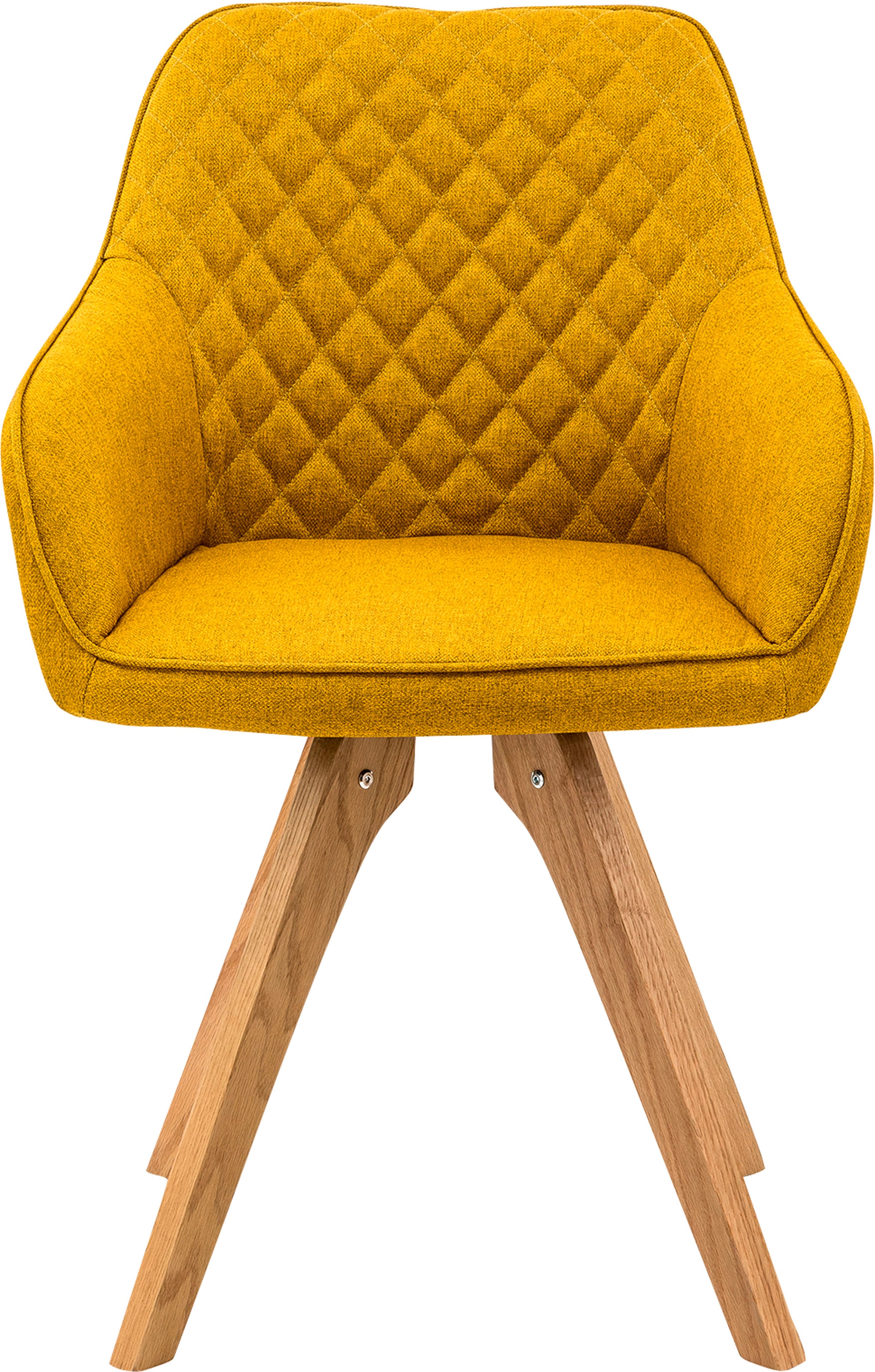 SalesFever Essgruppe, (Set, 5 tlg.), bestehend aus 4 modernen Polsterstühlen und einem 180 cm breitem Tisch