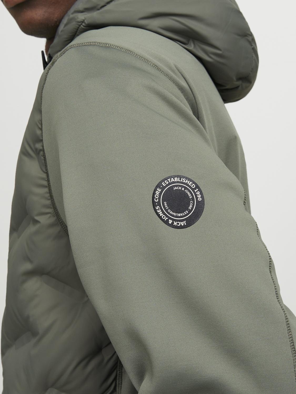Jack & Jones Hybridjacke »JCOHEAT HYBRID JACKET NOOS«, mit Kapuze