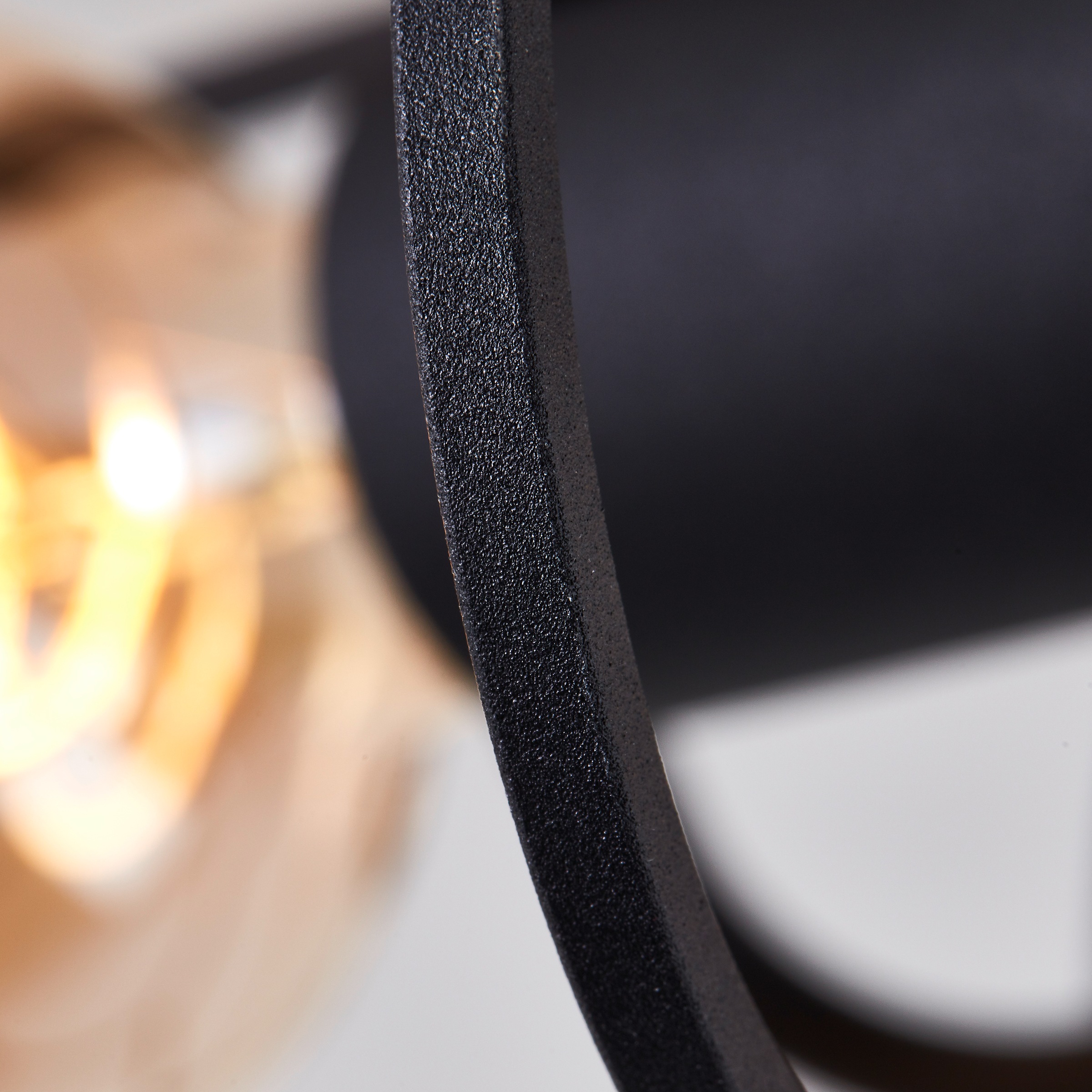 Brilliant Deckenleuchte »Gwen«, 2 flammig, Leuchtmittel E27 | ohne Leuchtmittel, D 40 cm, E27, Holz/Metall, braun/schwarz korund