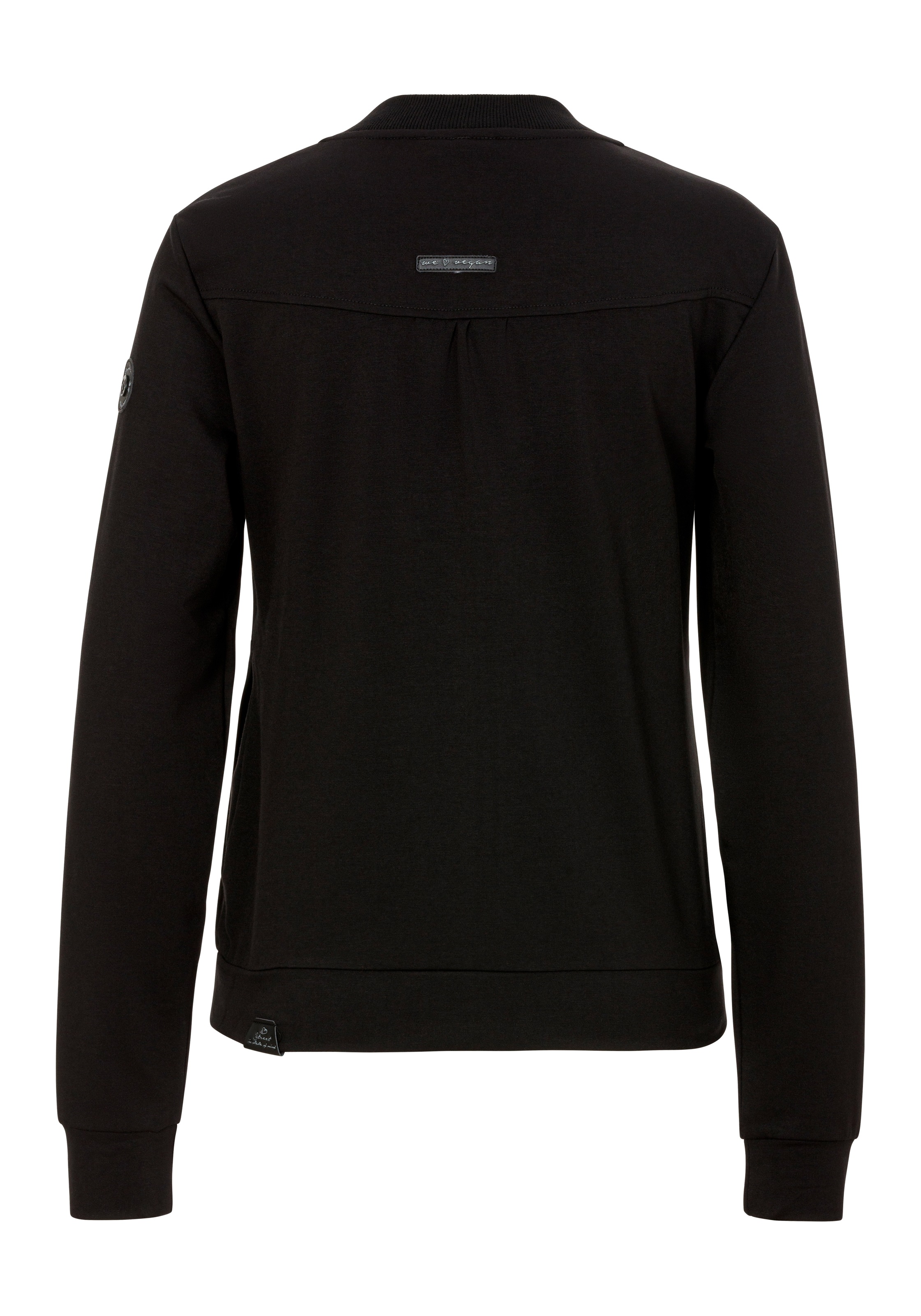 Ragwear Sweatjacke »KENIA CORE«, mit Logo und gerafften Details