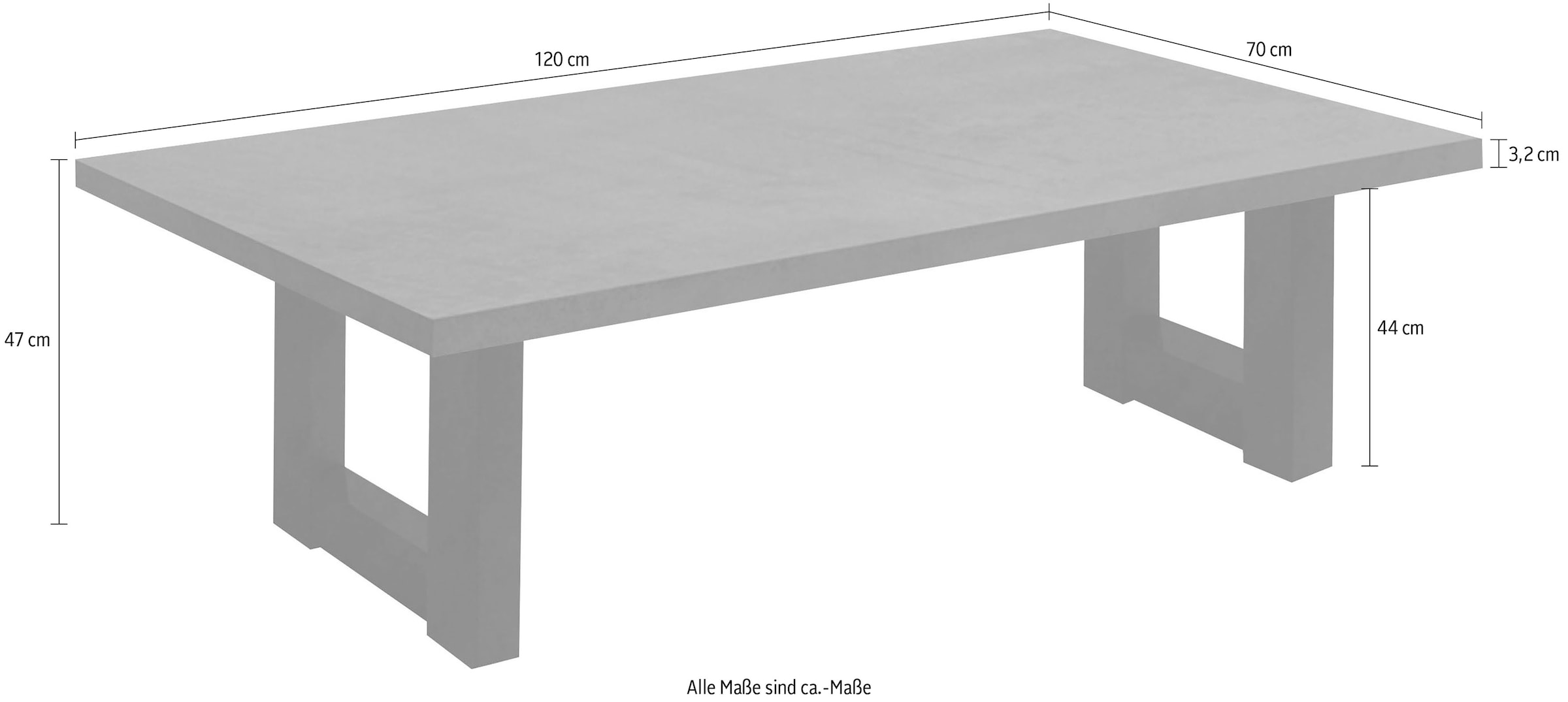 Mäusbacher Couchtisch »TOPSELLER!«, (Beistelltisch, OTTOs Choice), Tisch, U-Gestell