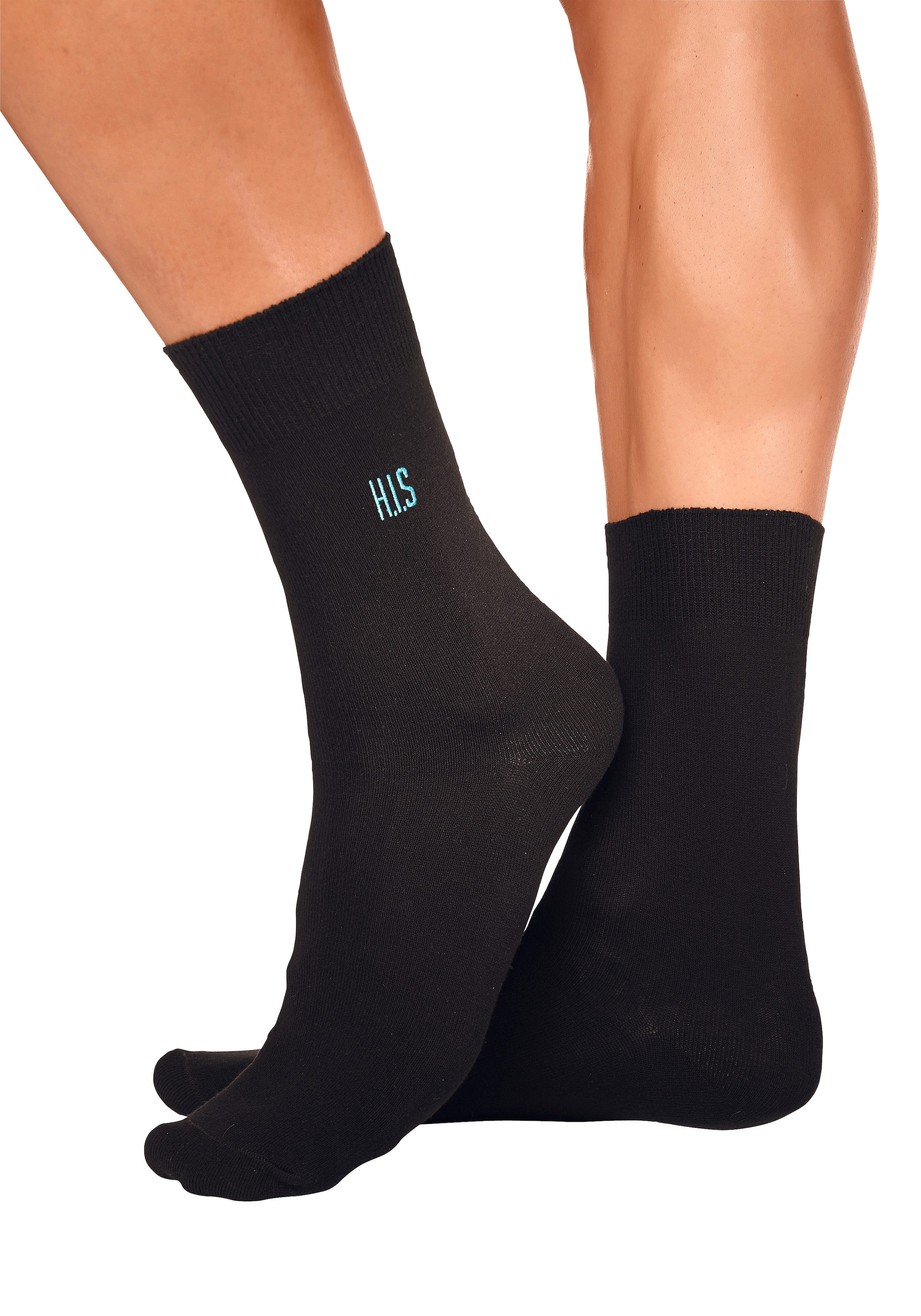 H.I.S Basicsocken, (7 Paar), online bestellen OTTO Komfortbündchen mit bei