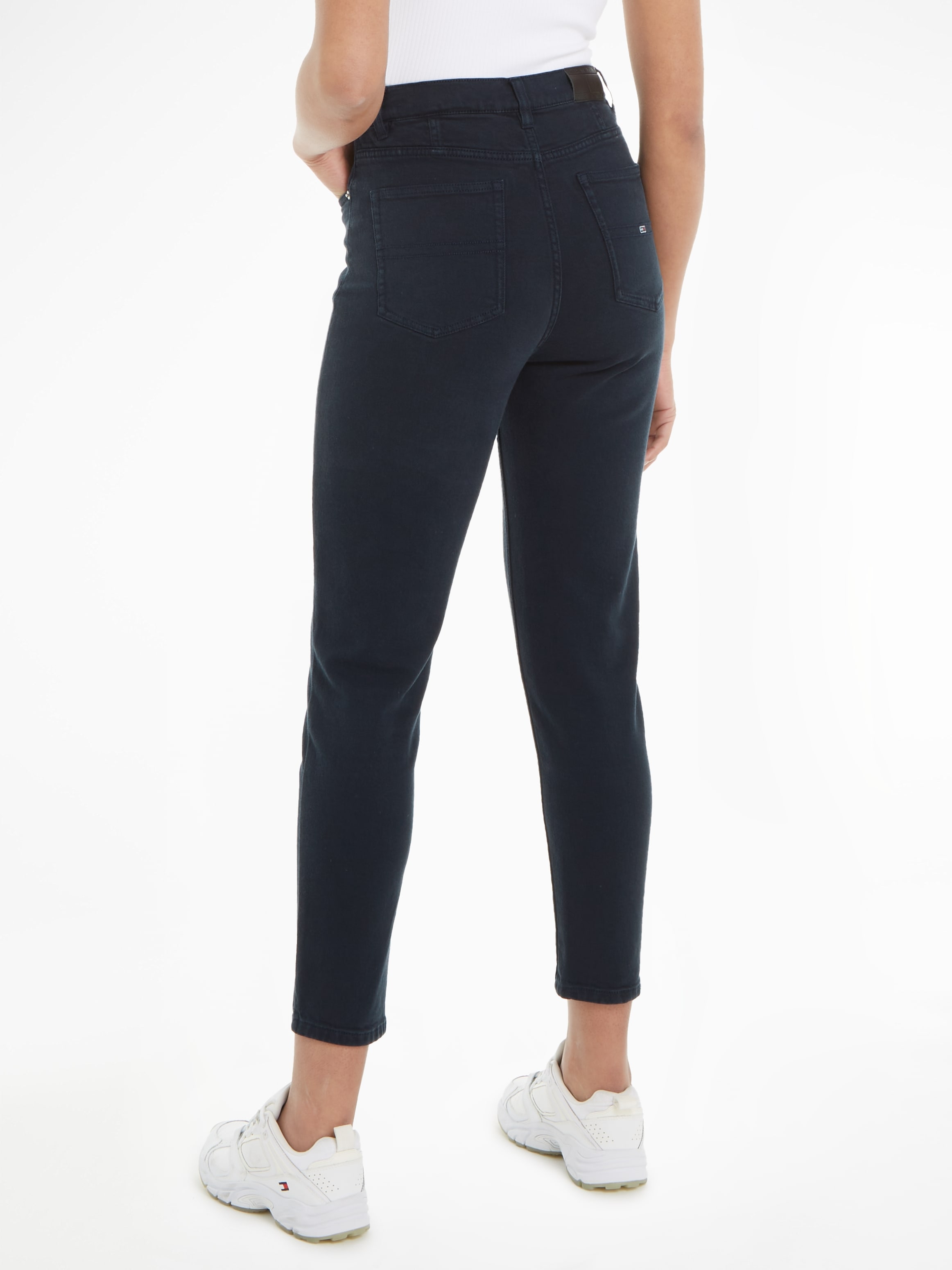 Tommy Jeans Webhose »TJW MOM SLIM UH GD«, mit Logostickerei