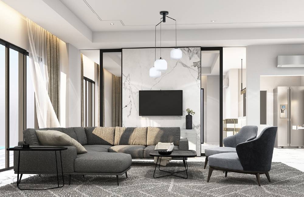 EGLO Hängeleuchte »MANTUNALLE Pendellampe, Stahl, Glas, IP20, E27, Esstischlampe, Lampe«, 3 flammig, Leuchtmittel E27 | ohne Leuchtmittel, Elegante Hängelampe für Esszimmer, Küche oder Wohnzimmer