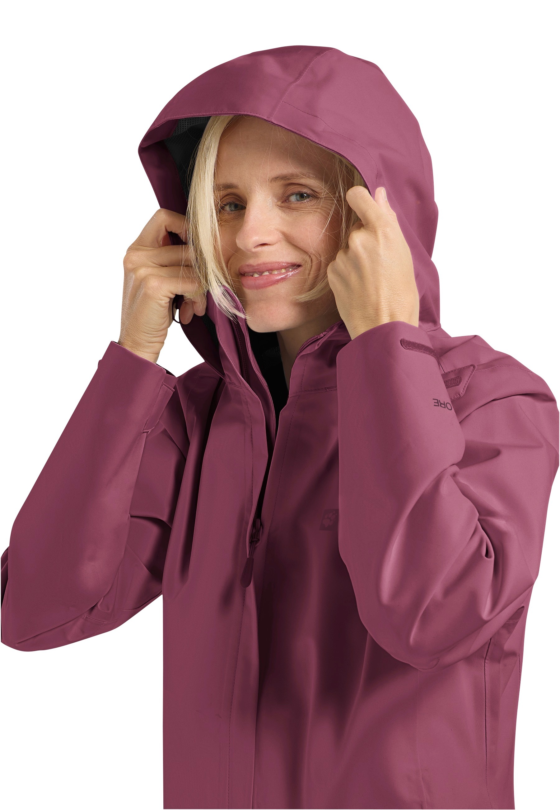 Jack Wolfskin Regenjacke »TRAILTIME 2L JKT W«, Wasserdicht, atmungsaktiv, Übergangsjacke