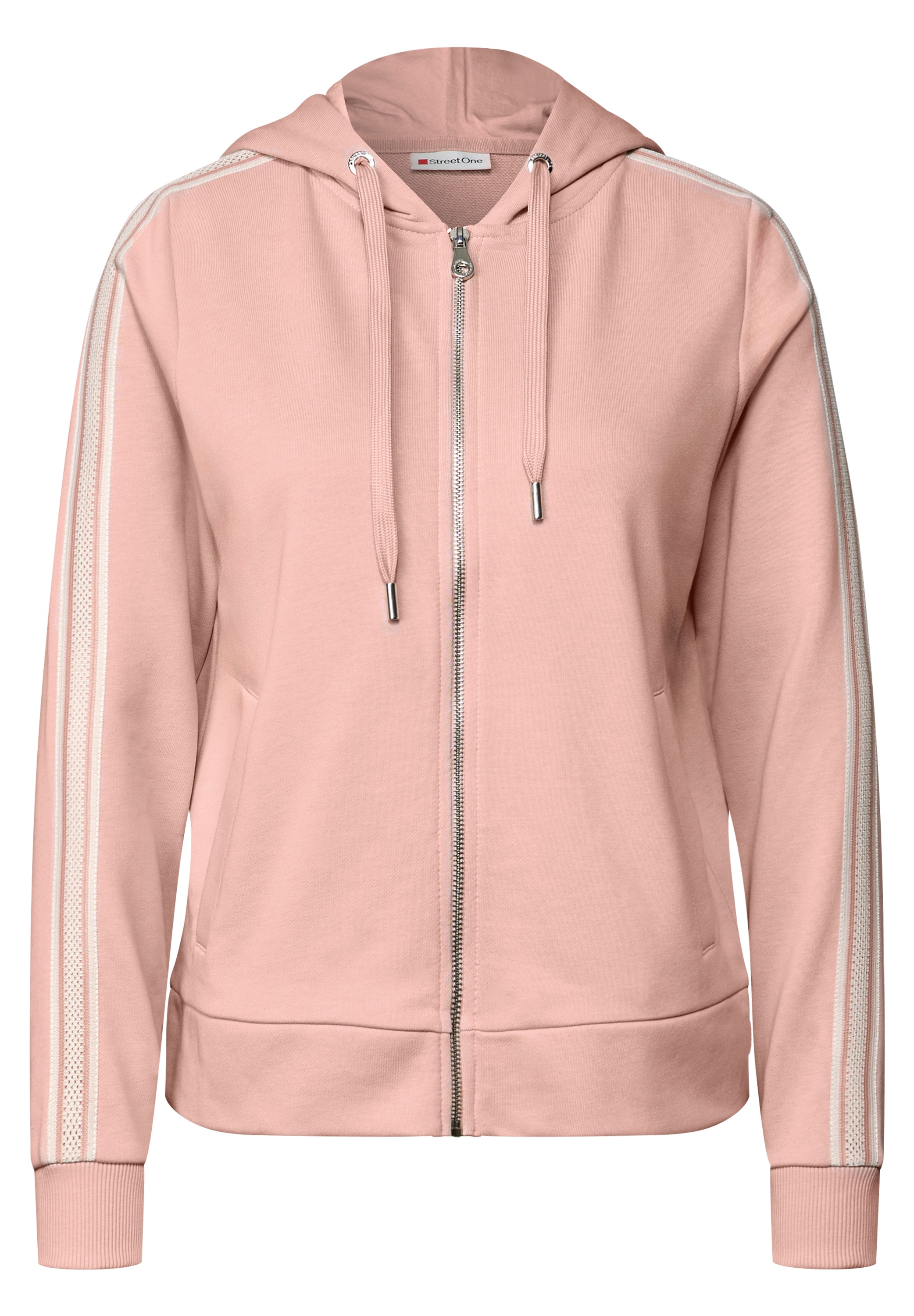 STREET ONE Kapuzensweatshirt, mit Gallon Streifen