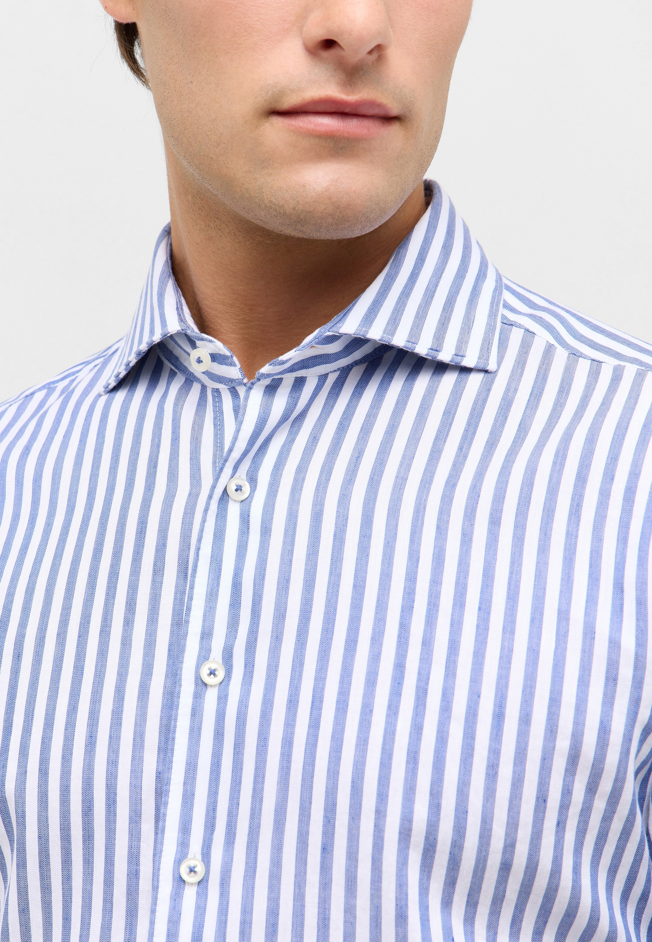 Eterna Langarmhemd »SLIM FIT«, EASY IRON (bügelleicht)