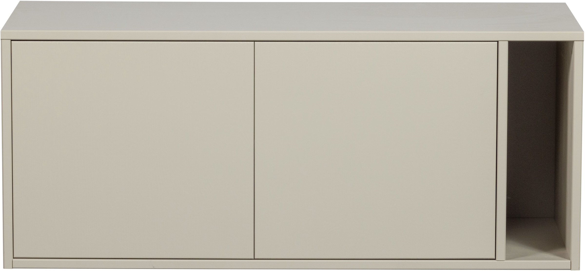 WOOOD Schuhbank »vtwonen SETTLE DOWN TV MEUBEL/BANKJE 108 CM GRENEN DUST [fsc]« Settle Down TV-Schrank/Bank aus FSC-Kiefer