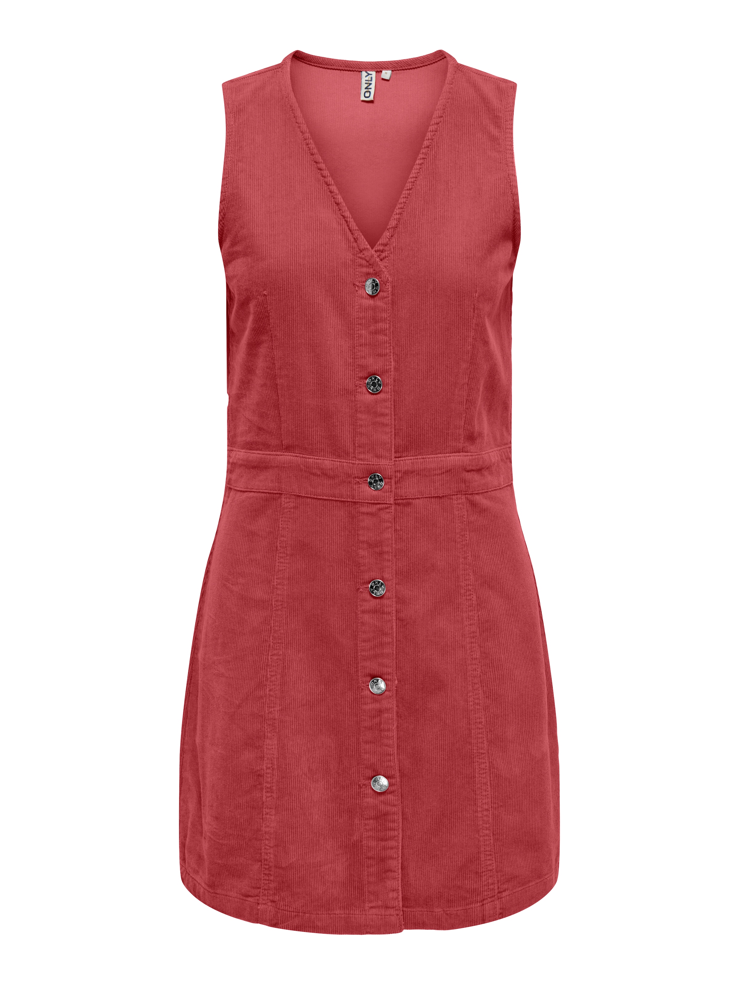 ONLY Cordkleid »ONLMOXIE S/L BUT CORD DRESS CC PNT« Baumwolle, regular fit