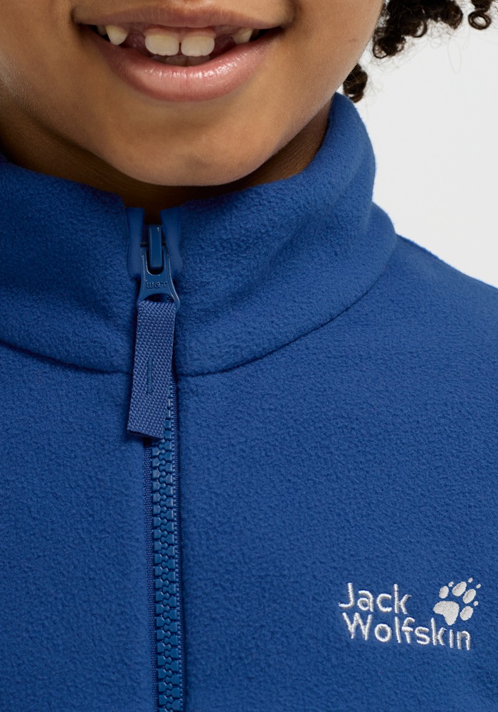 Jack Wolfskin Fleecejacke »PAW ERA 100 PRINT FZ K« Atmungsaktiv, leicht, Übergangsjacke